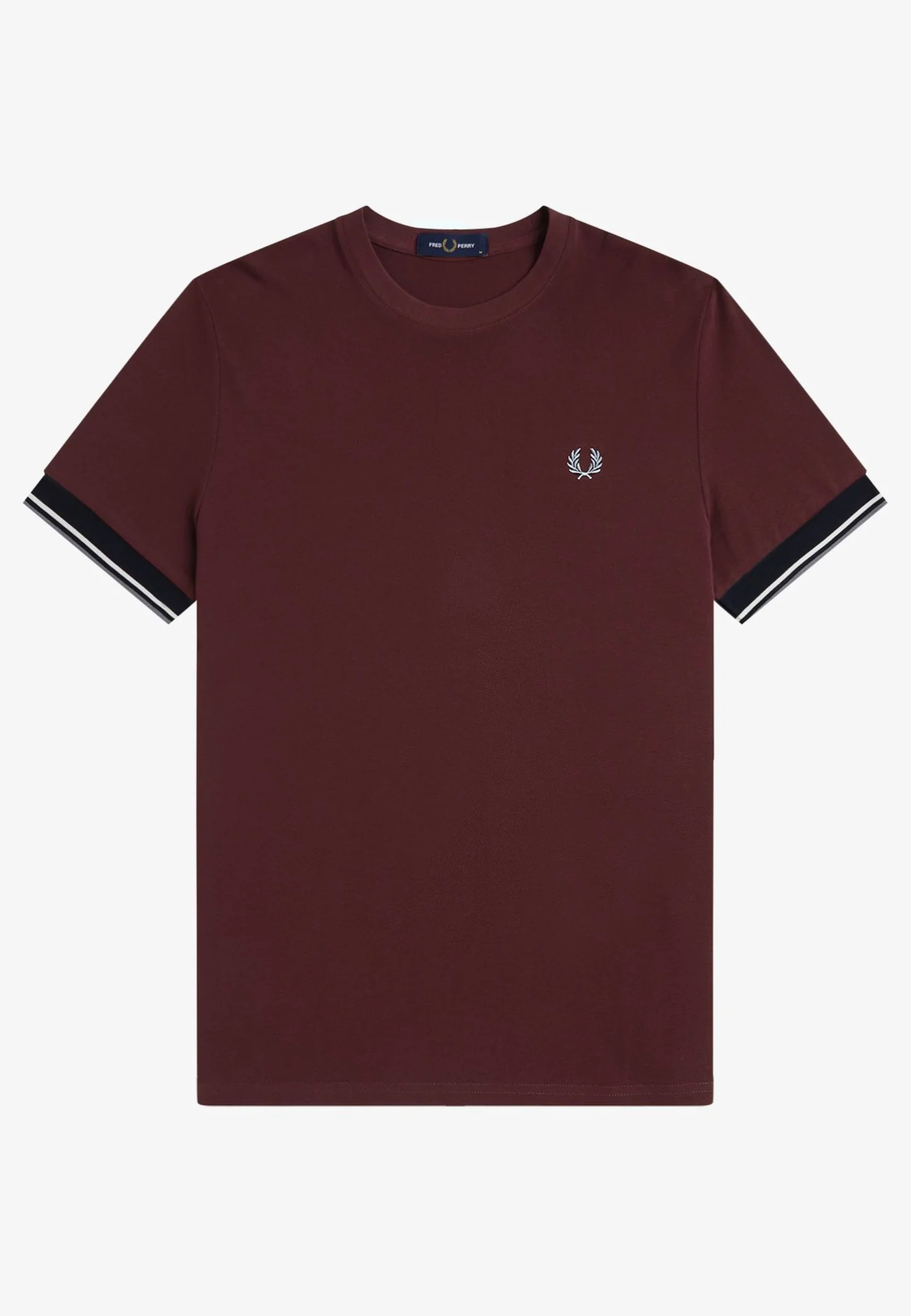 Twin Tipped Cuff Oxblood - T-Shirt - Image 5