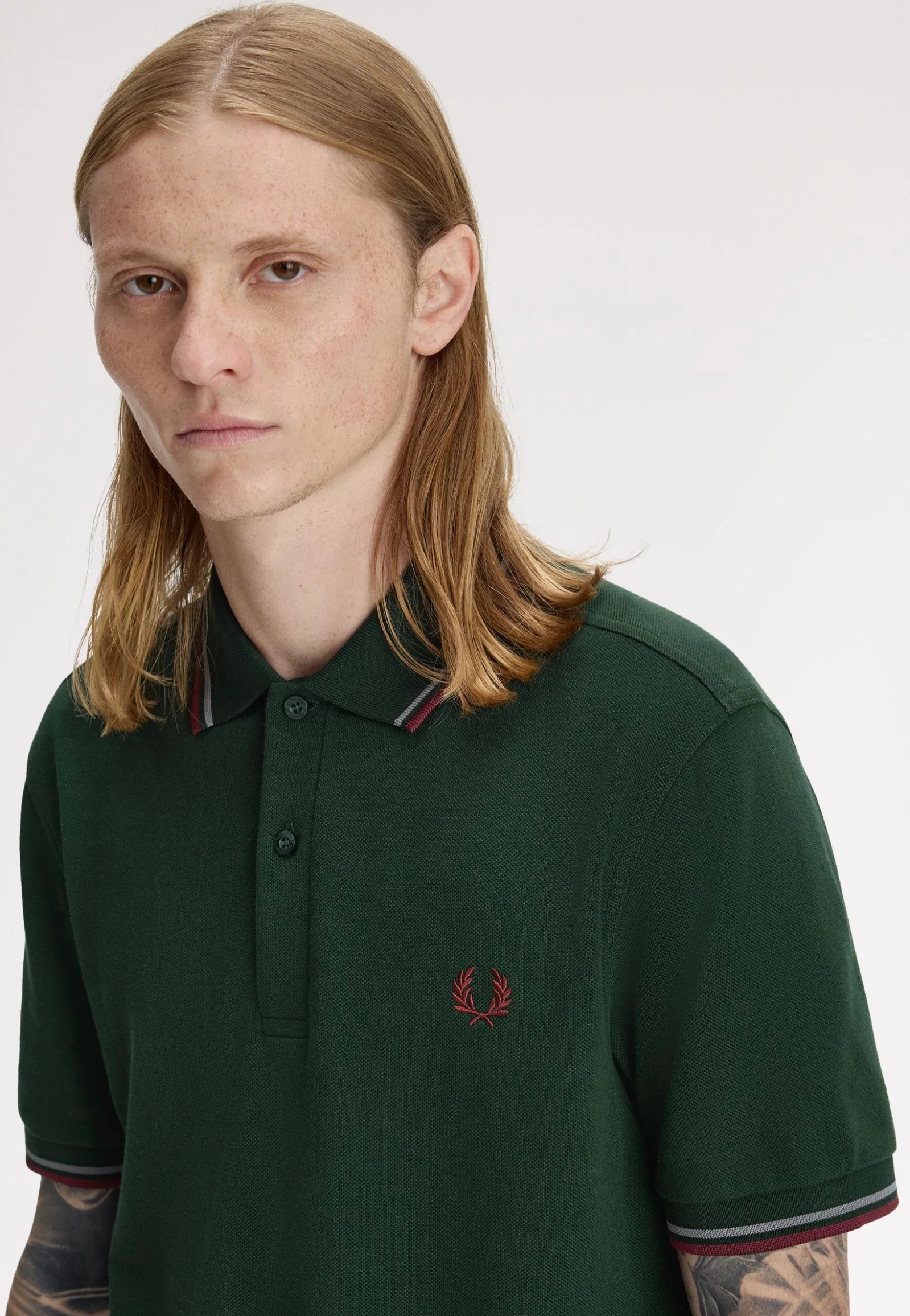 Twin Tipped Grassroots/Stockport Blue/Oxblood - Polo - Image 4