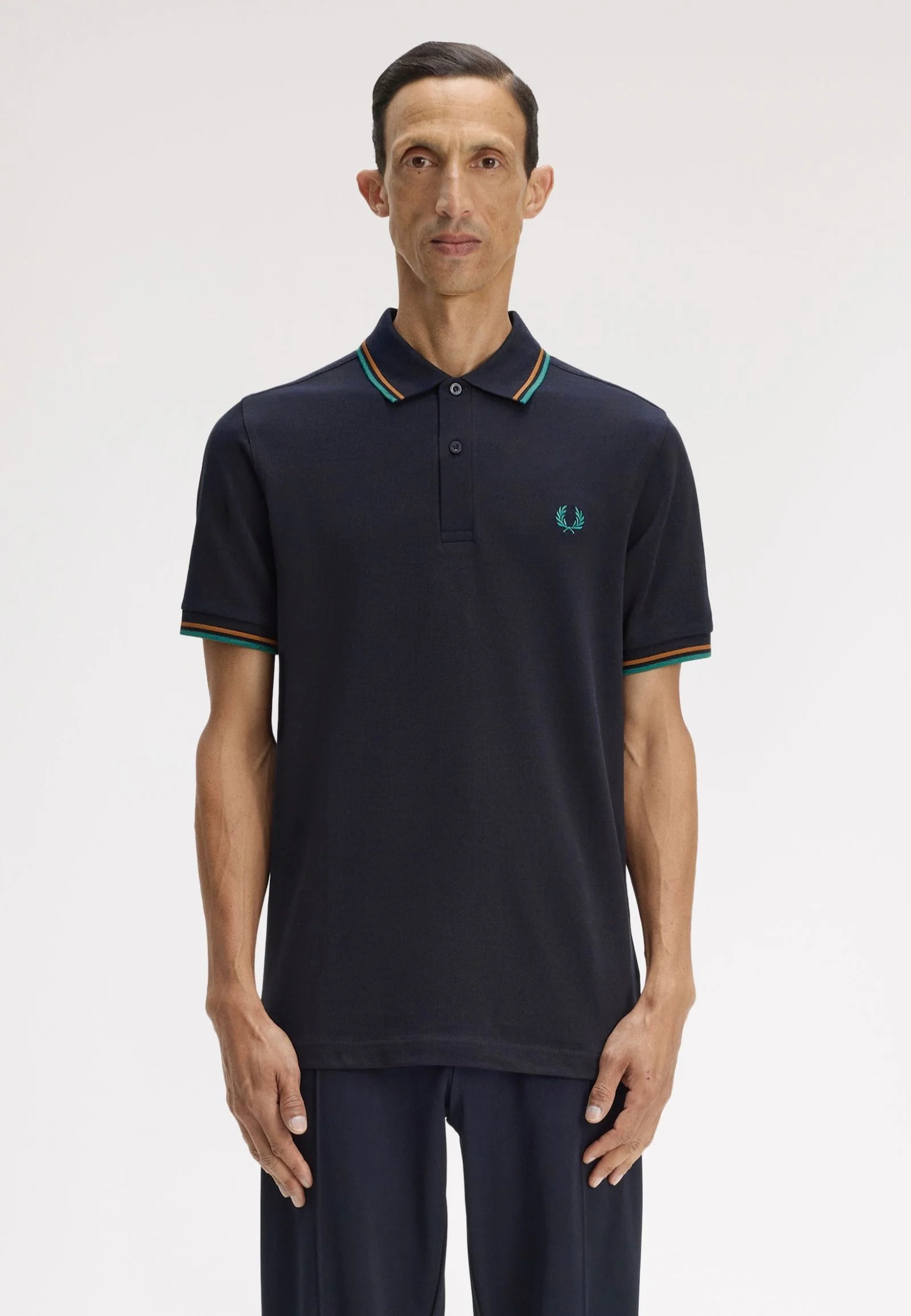 Twin Tipped Navy/Dark Caramel/Sport Green - Polo - Image 8