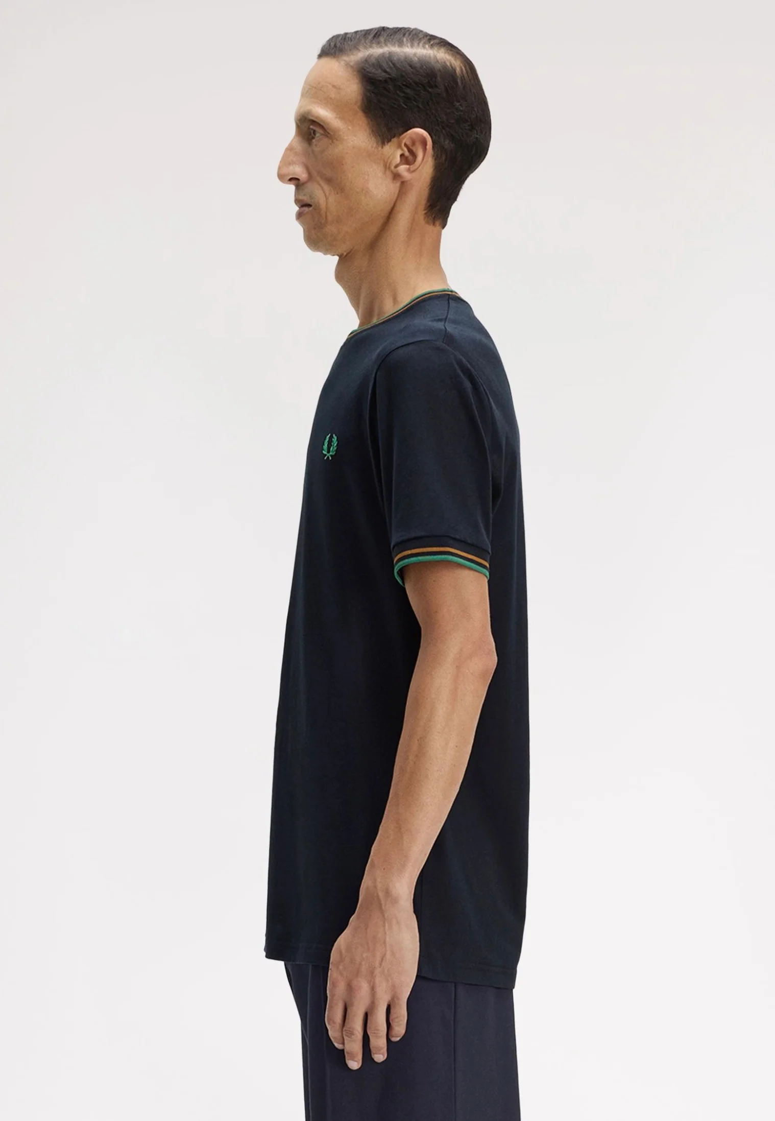 Twin Tipped Navy/Dark Caramel/Sport Green - T-Shirt - Image 5