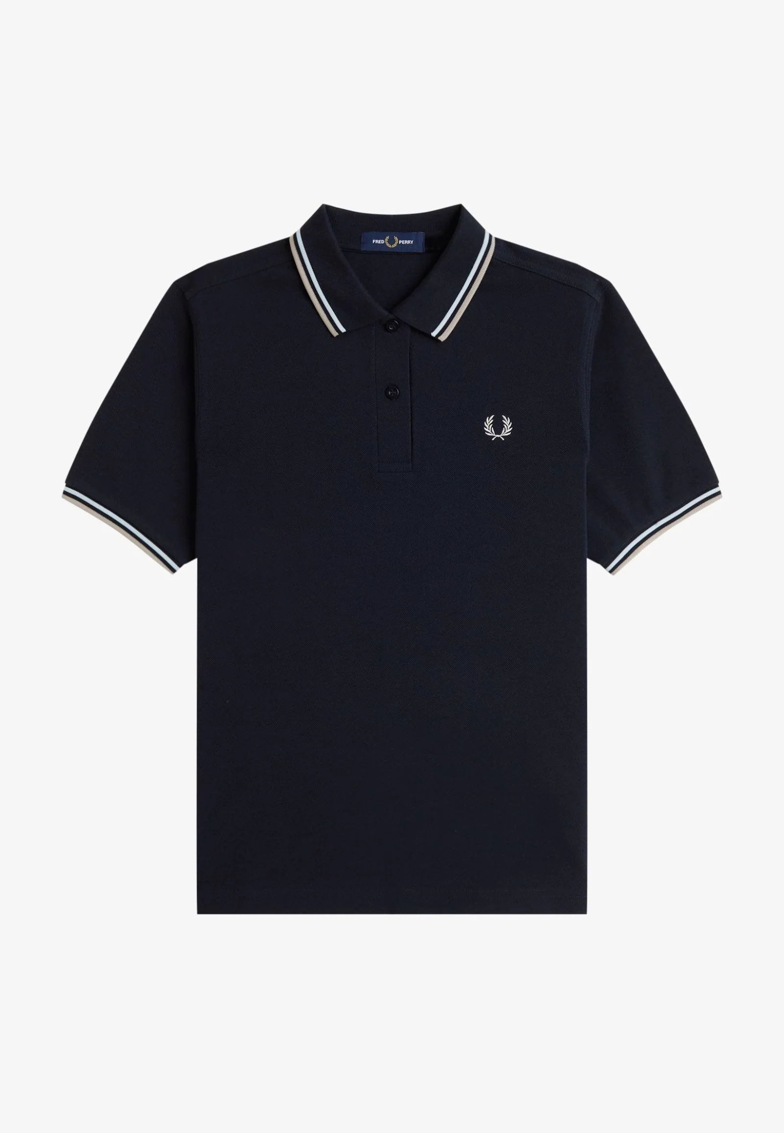 Twin Tipped Navy/Light Ice/Warm Oatmeal - Polo - Image 6