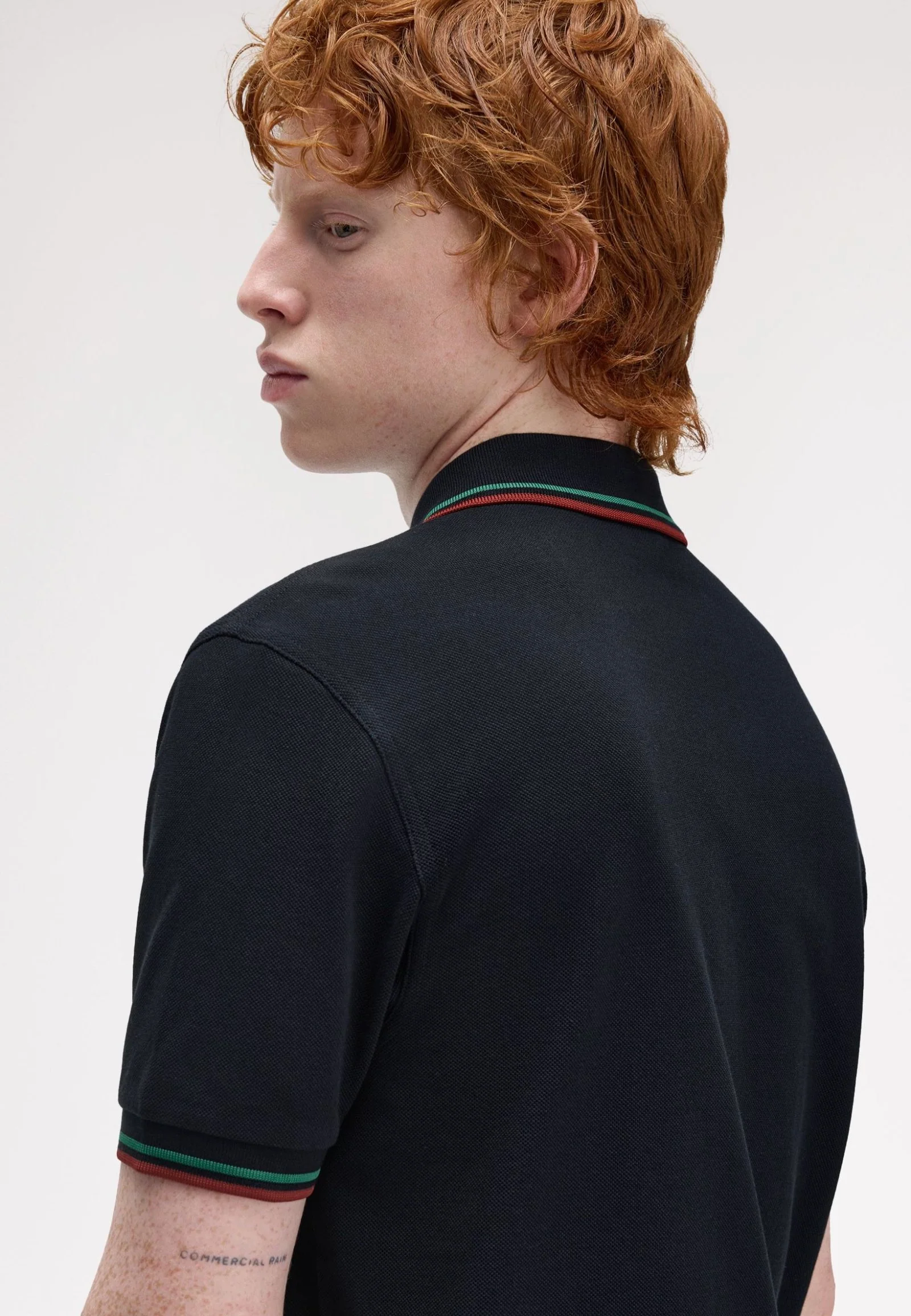 Twin Tipped Navy/Sport Green/Burnt Red - Polo - Image 3