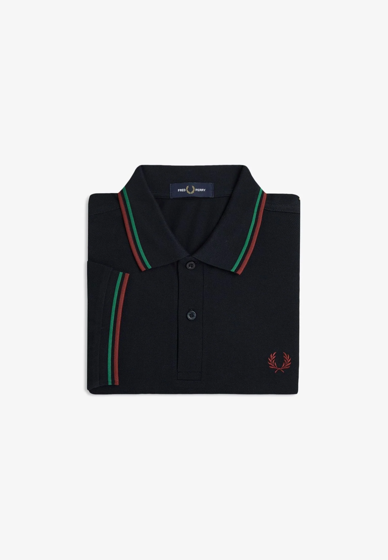 Twin Tipped Navy/Sport Green/Burnt Red - Polo - Image 8