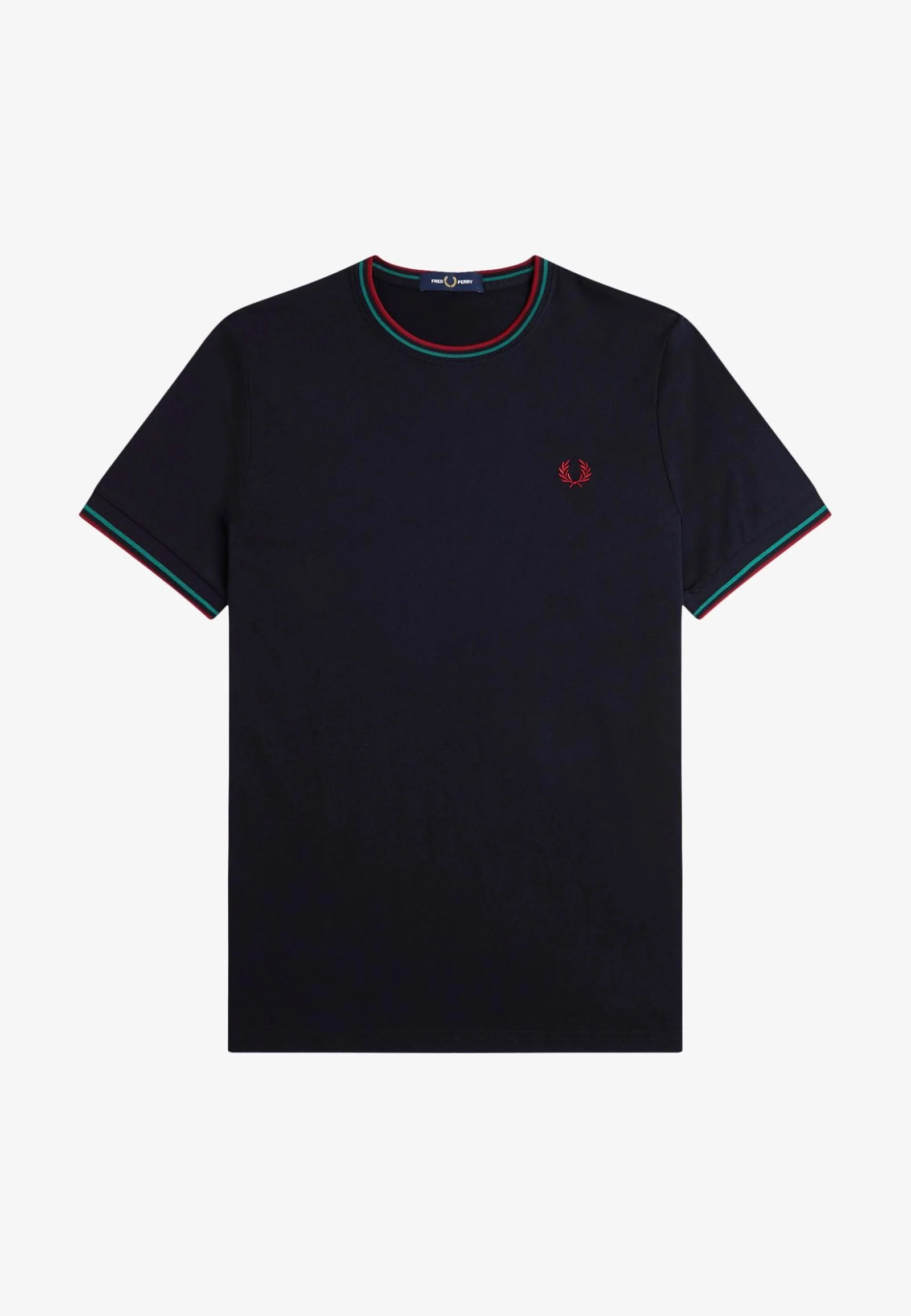 Twin Tipped Navy/Sportgrey/Burnt Red - T-Shirt - Image 5
