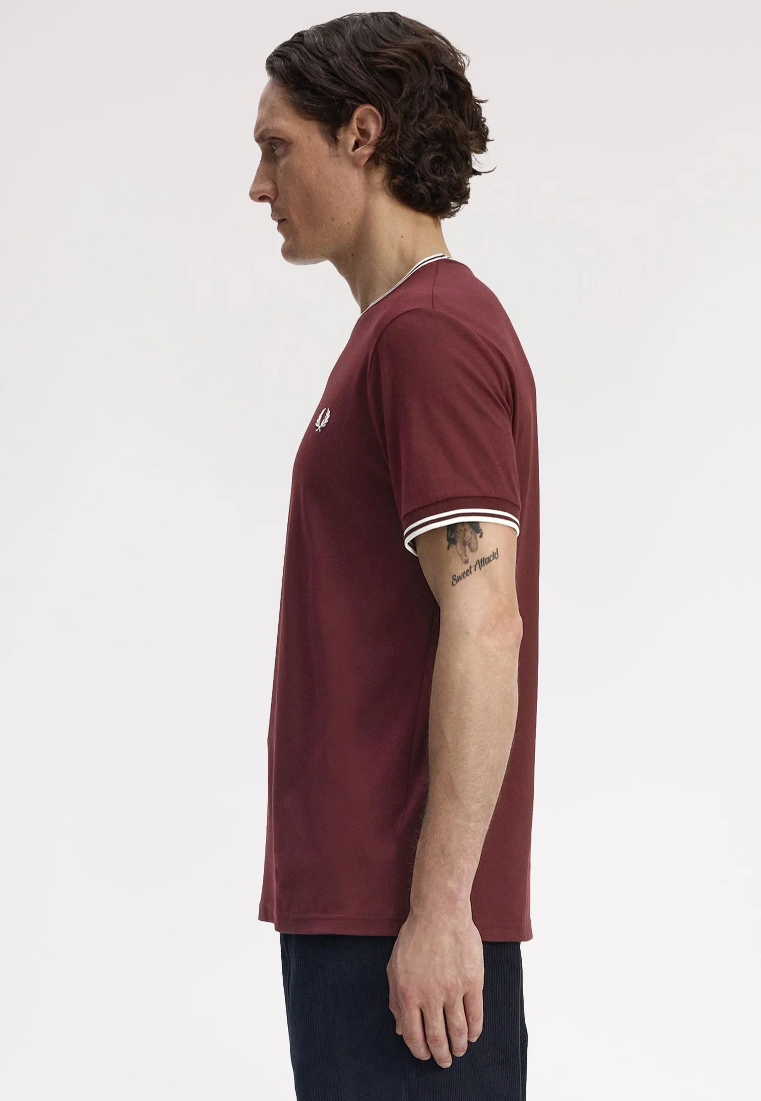 Twin Tipped Oxblood/Ecru - T-Shirt - Image 4