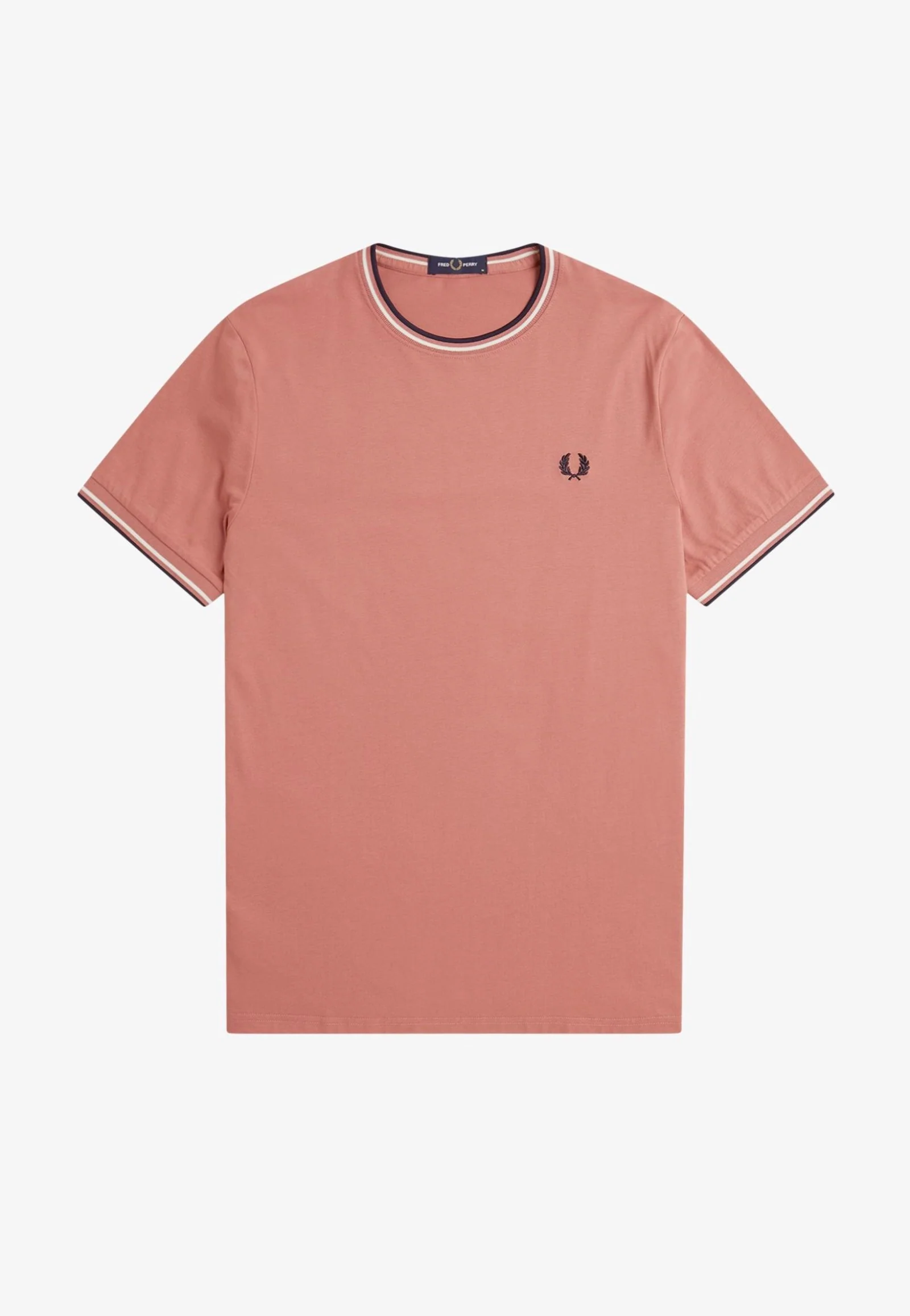Twin Tipped Putty Pink/Ecru/Navy - T-Shirt - Image 5