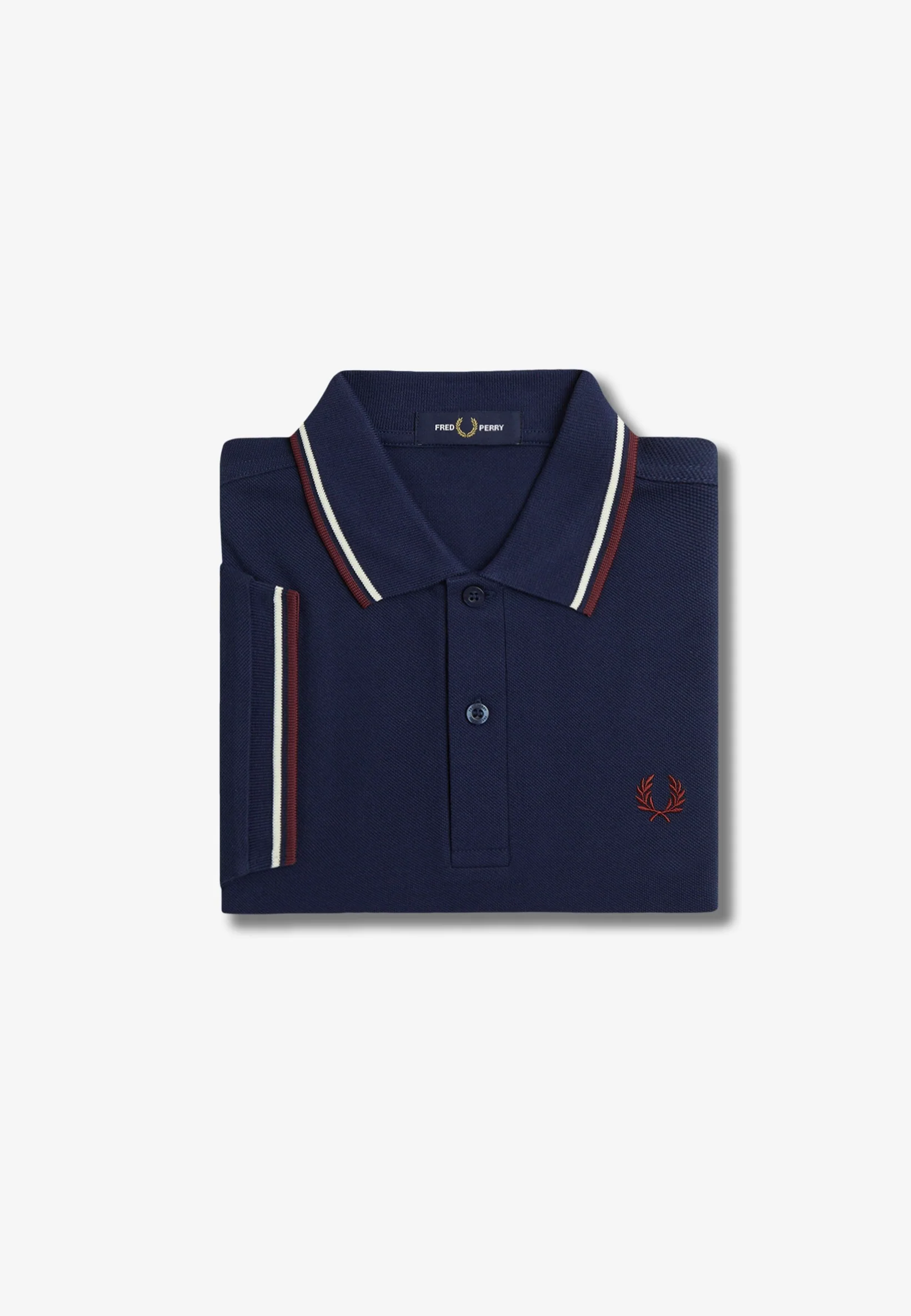 Twin Tipped Tennis Blue/Ecru/Oxblood - Polo - Image 7