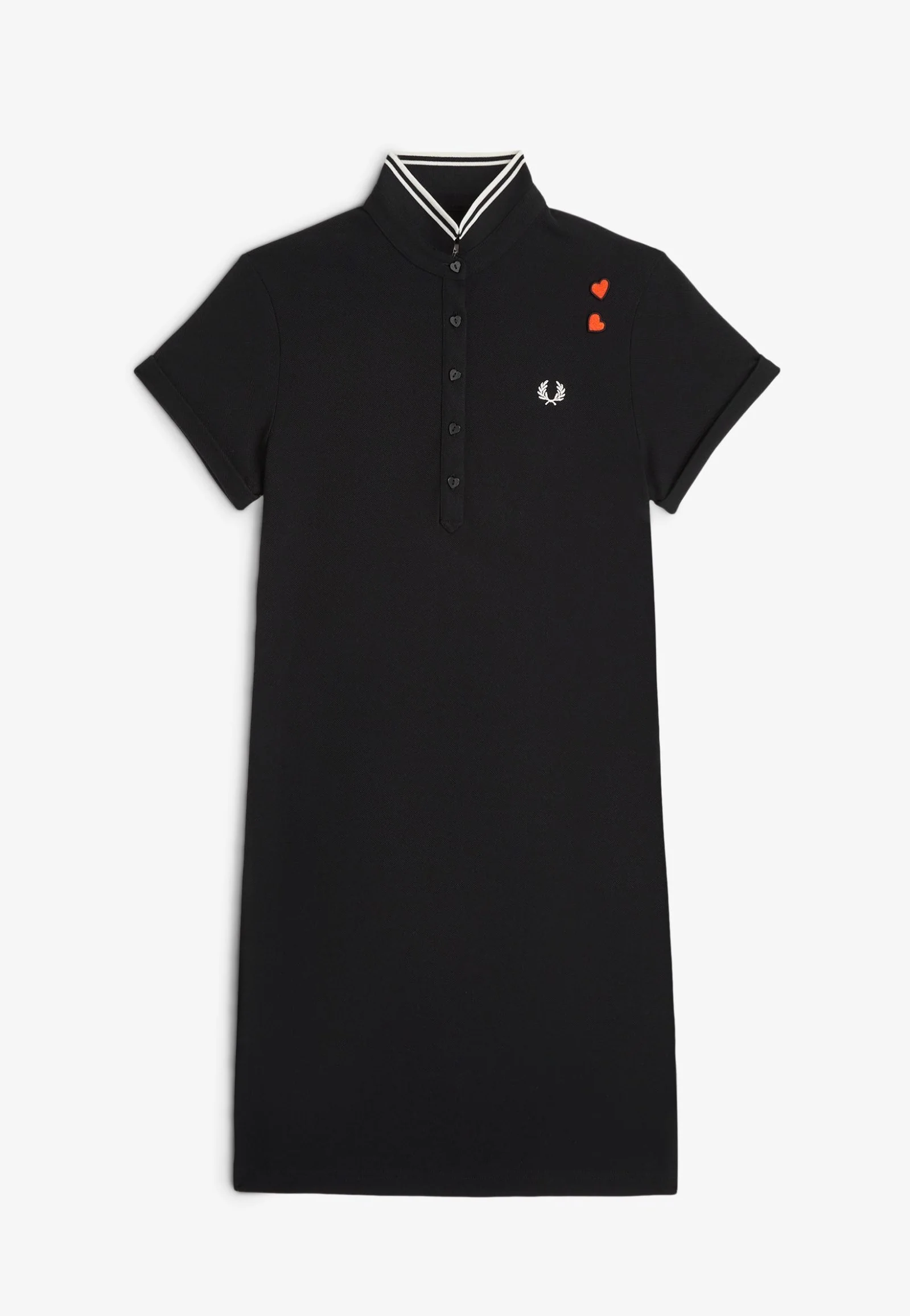 Fred Perry x Amy Winehouse - Tipped Polo Black - Dress - Image 8