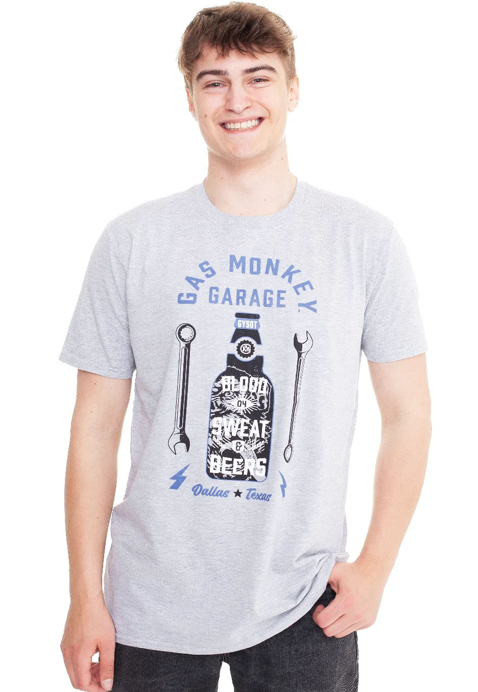 Work & Play Grey - T-Shirt - Image 3