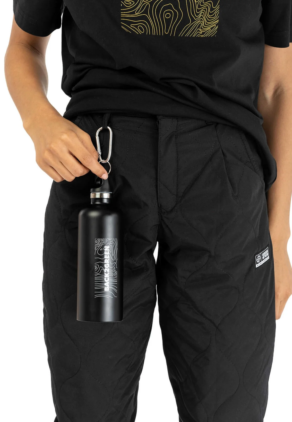 Fuck Plastic Schwarz - Bottle - Image 3