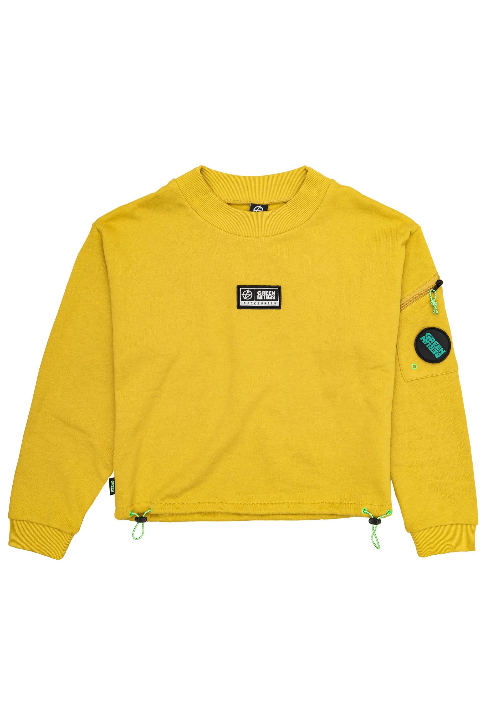 Movement Cropped Golden Palm - Sweater - Image 8