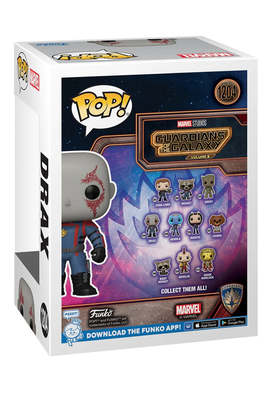 Drax GOTG3 POP! Bobble-Head - Funko Pop - Image 3