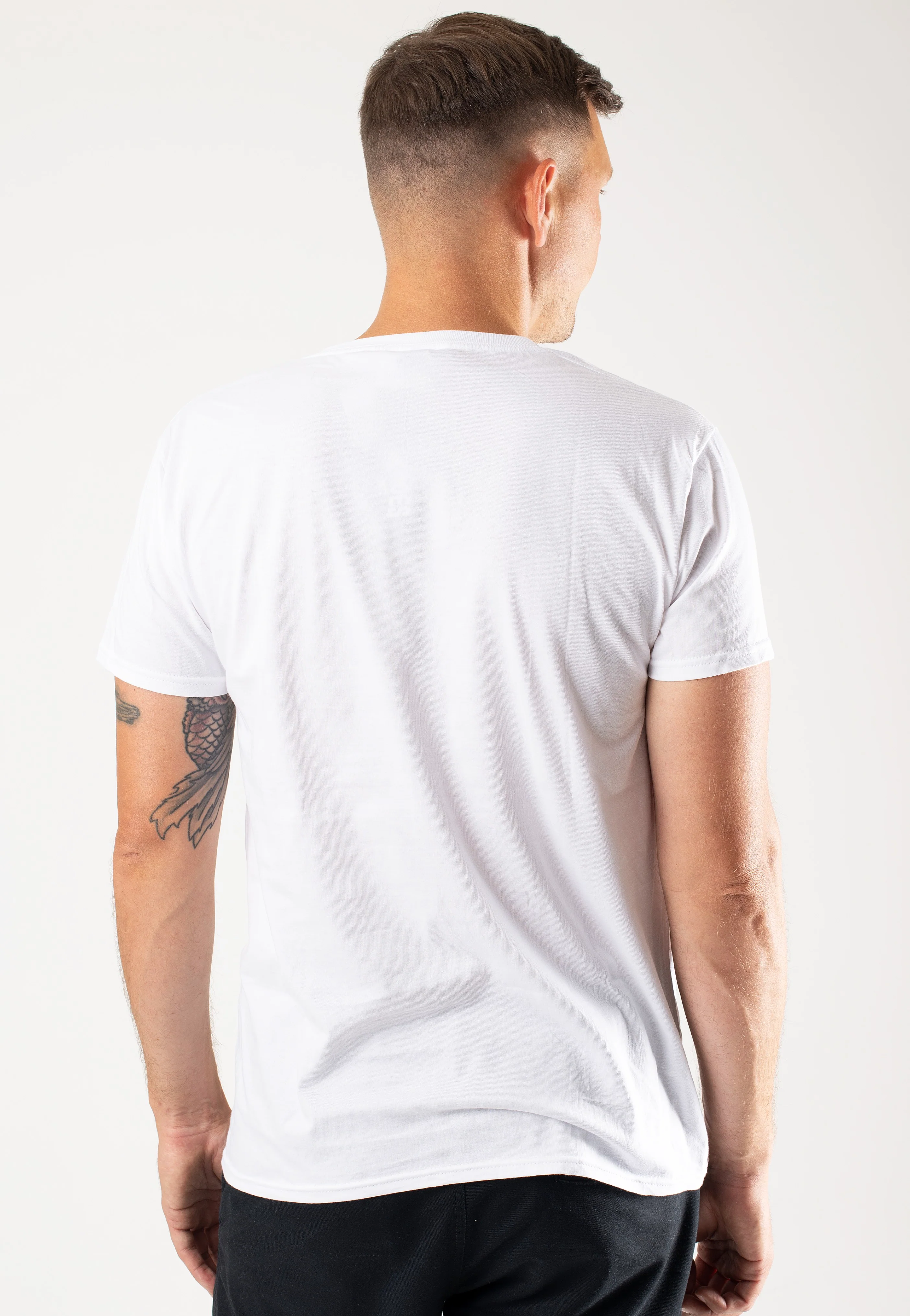 Red Rocket White - T-Shirt - Image 4