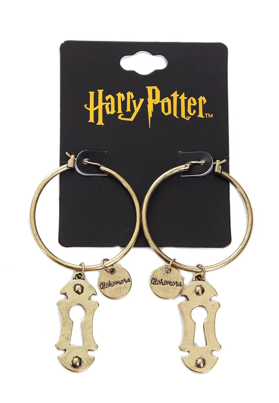 Alohomora Key/Lock Hoop - Earrings - Image 2