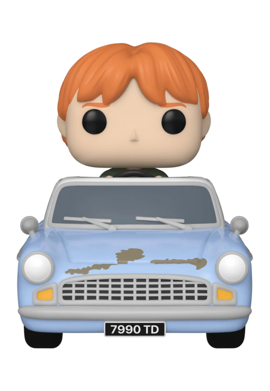 Chamber of Secrets 20th: Ron w/Car POP! Deluxe - Funko Pop - Image 2