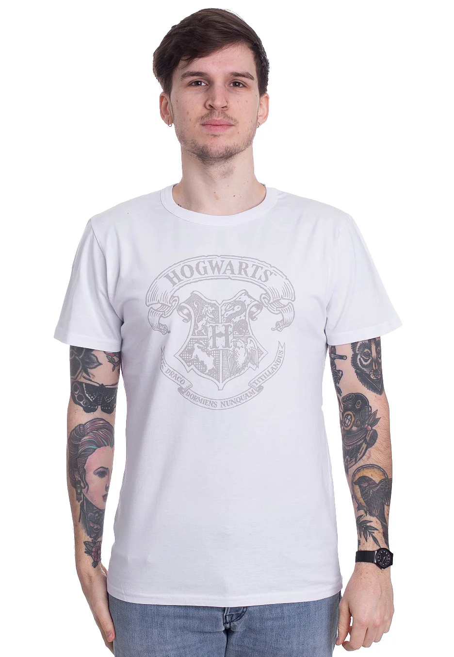 Hogwarts White - T-Shirt - Image 3