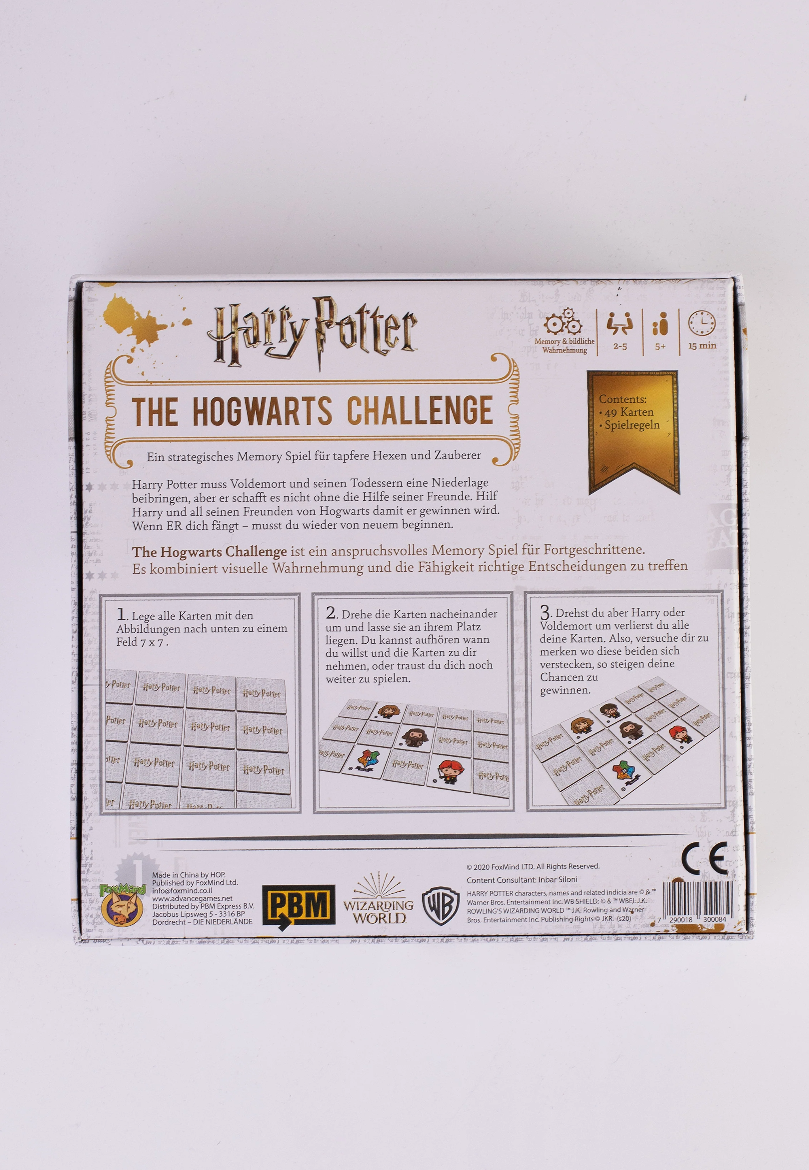The Hogwarts Challenge Memory - Board Game - Image 7