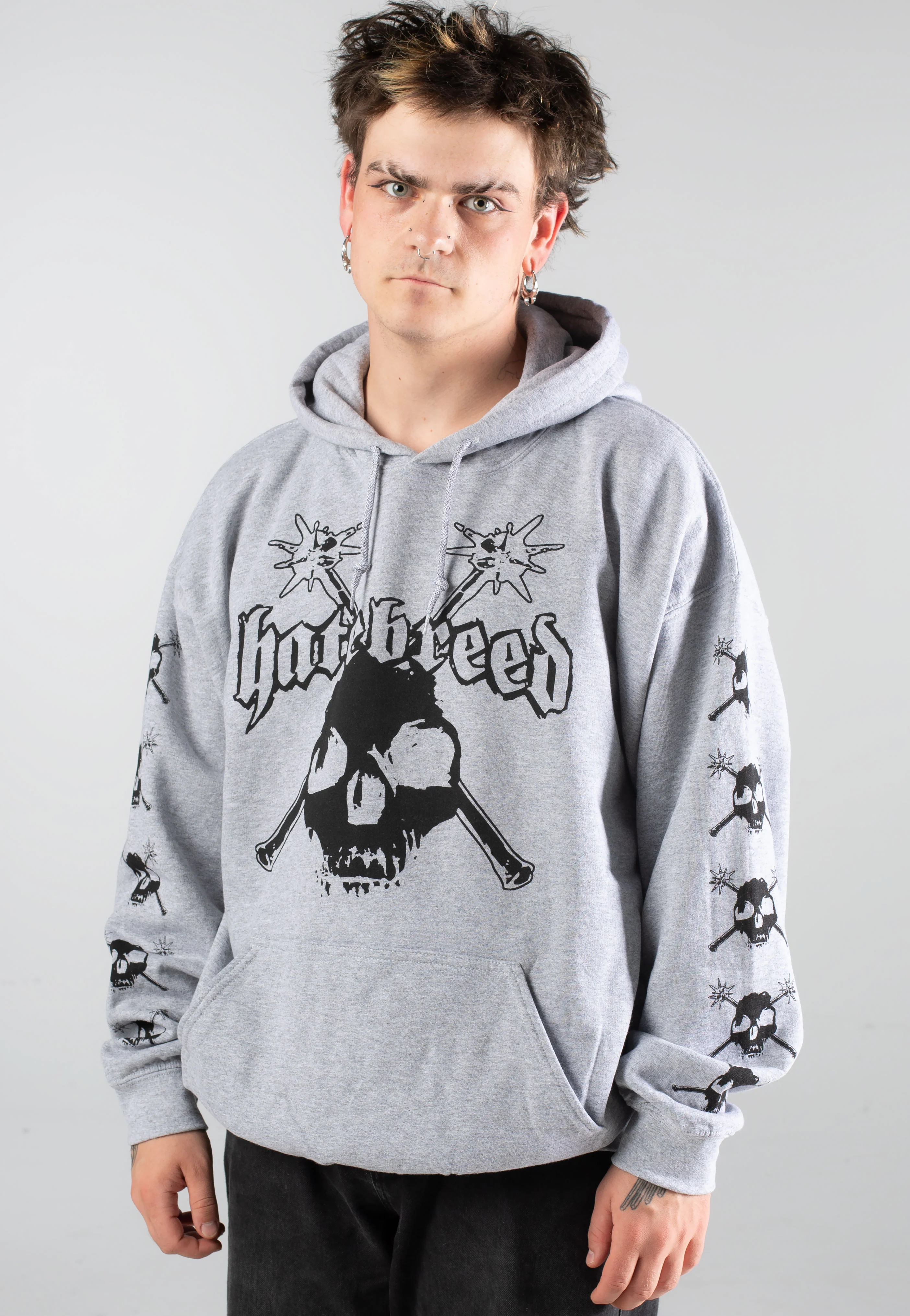 Doom Awaits Sportsgrey - Hoodie - Image 3