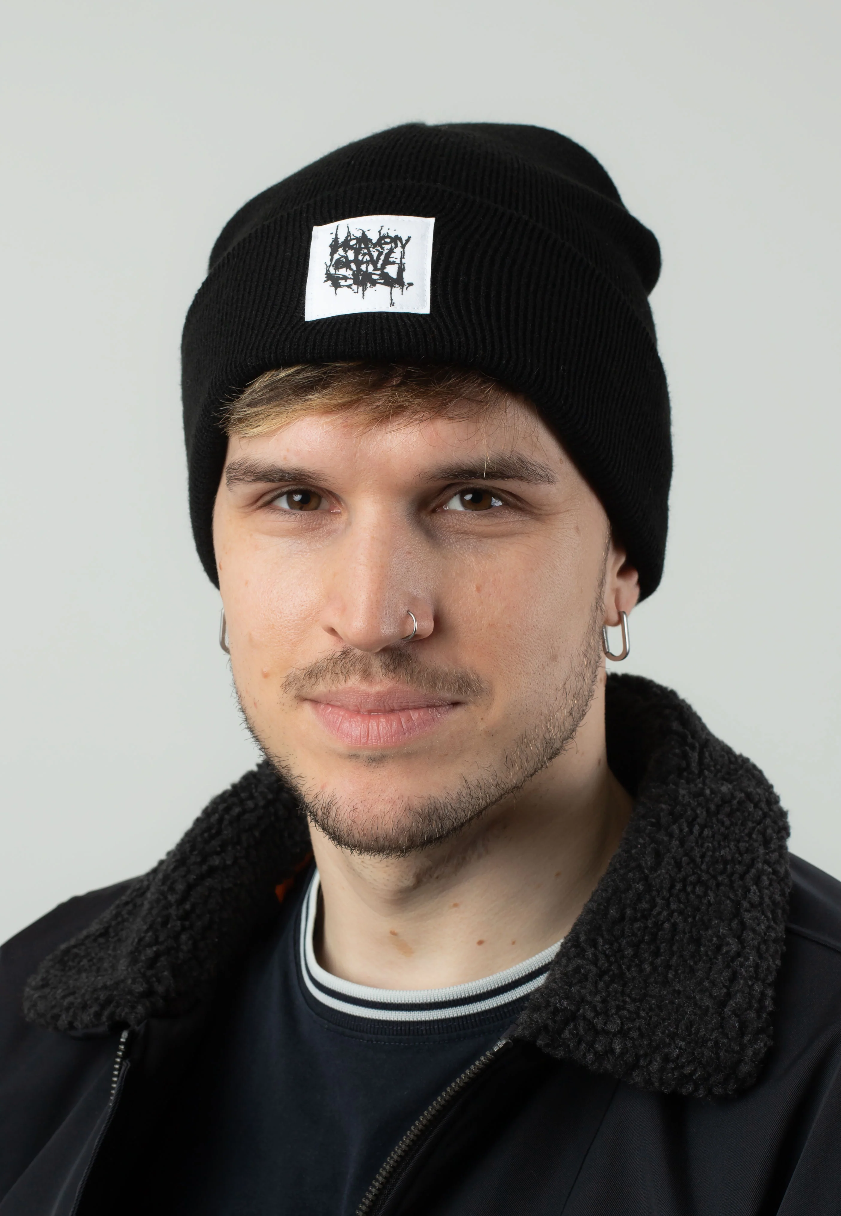 Stacked Logo - Long Beanie - Image 6