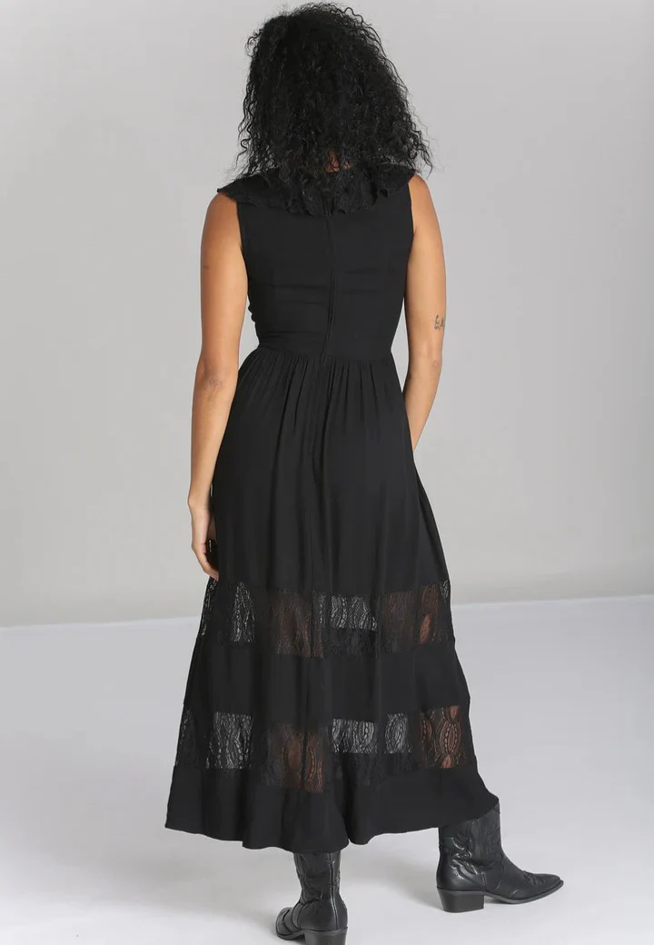 Mortem Maxi Black - Dress - Image 6