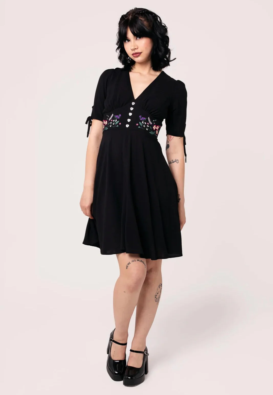 Winnie Black - Dress - Image 3