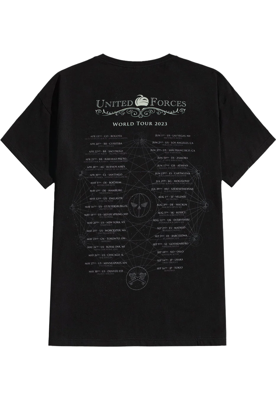 Keeper & Eagle  World Tour 2023 - T-Shirt - Image 2