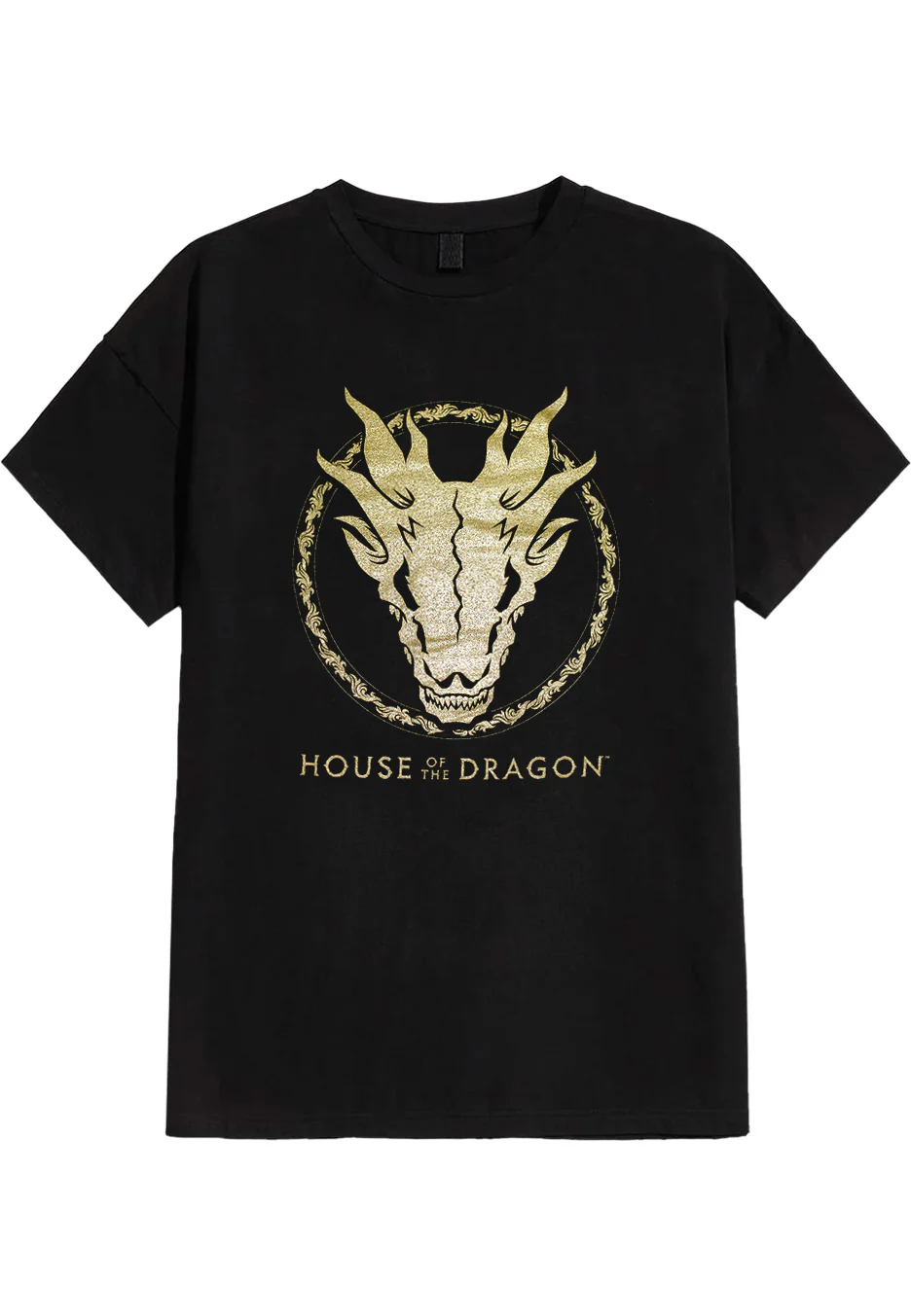 Gold Ink Skull - T-Shirt - Image 9