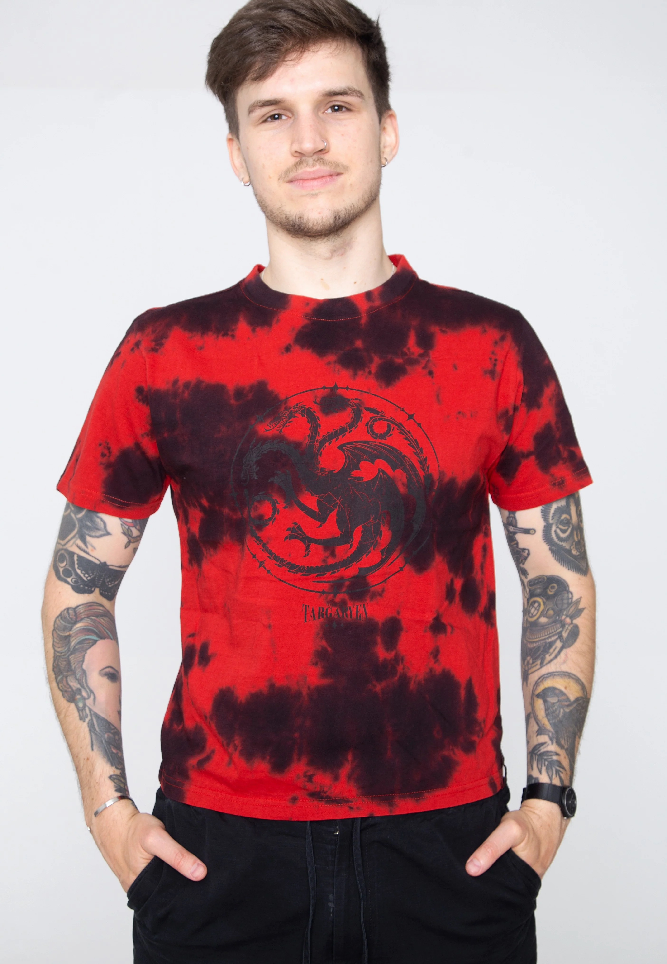 Targaryen Acid Washed Red - T-Shirt - Image 3