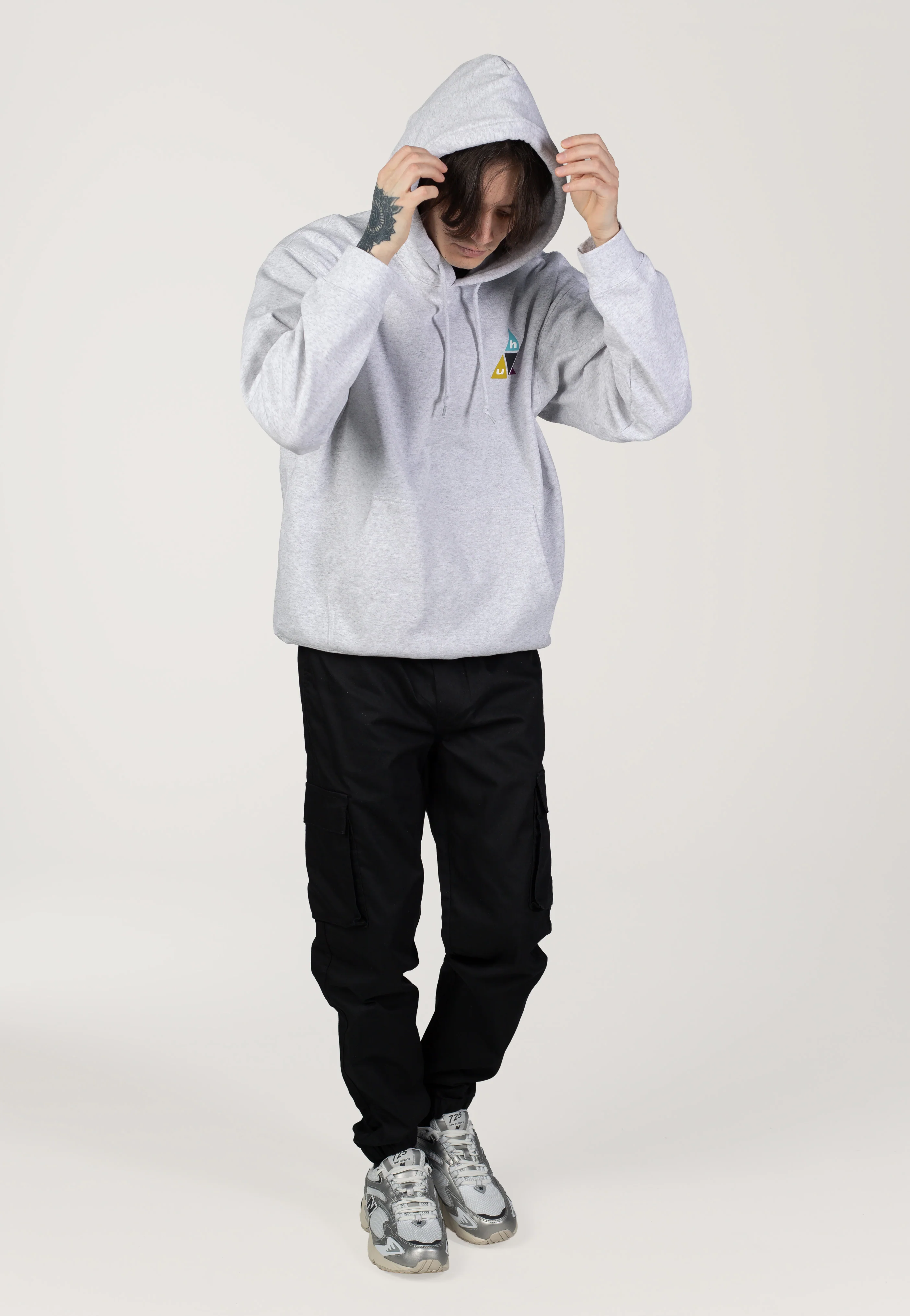 Prism TT PO Heather Grey - Hoodie - Image 3