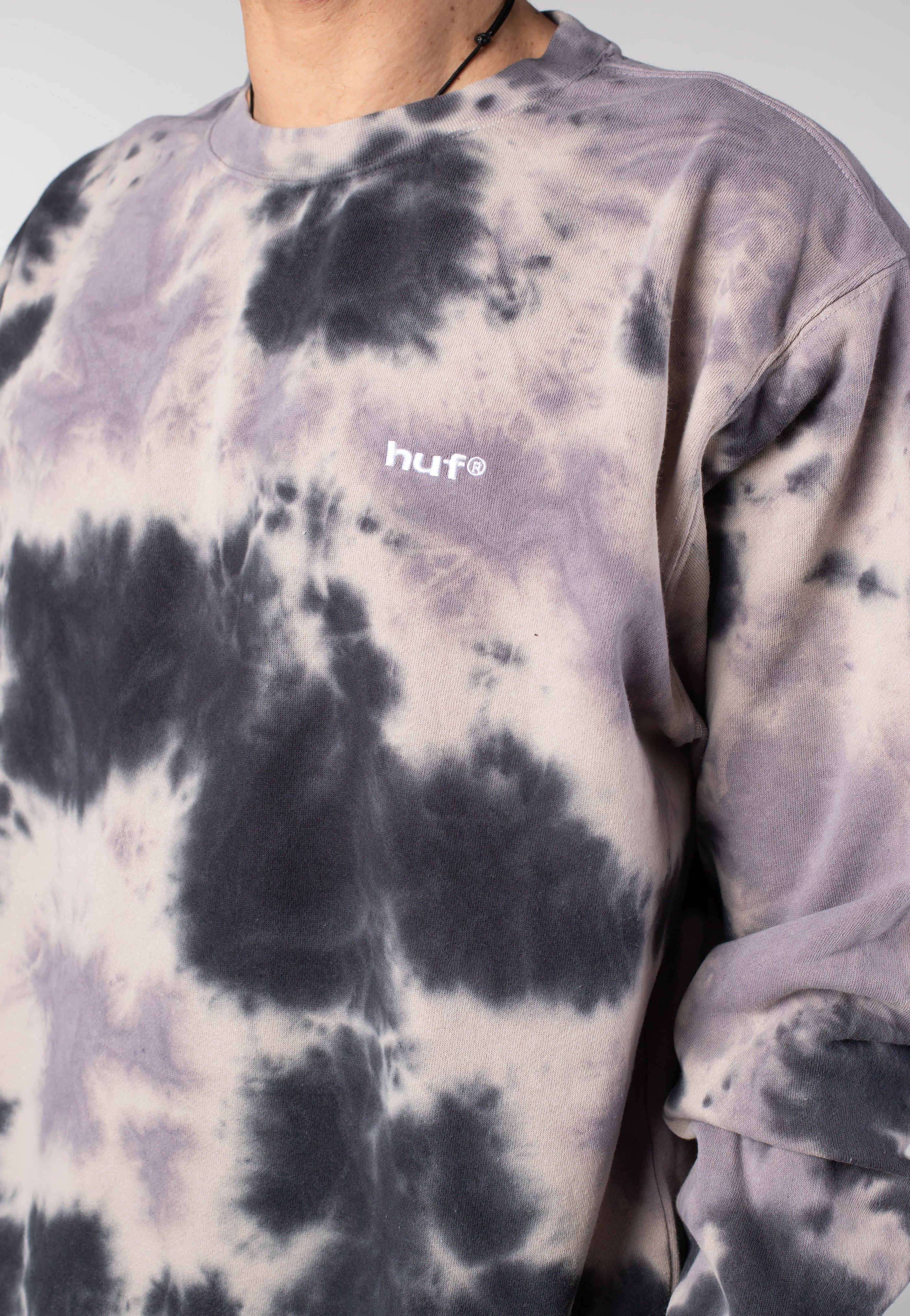 Tie Dye 89 Logo Crewneck Navy - Sweater - Image 3