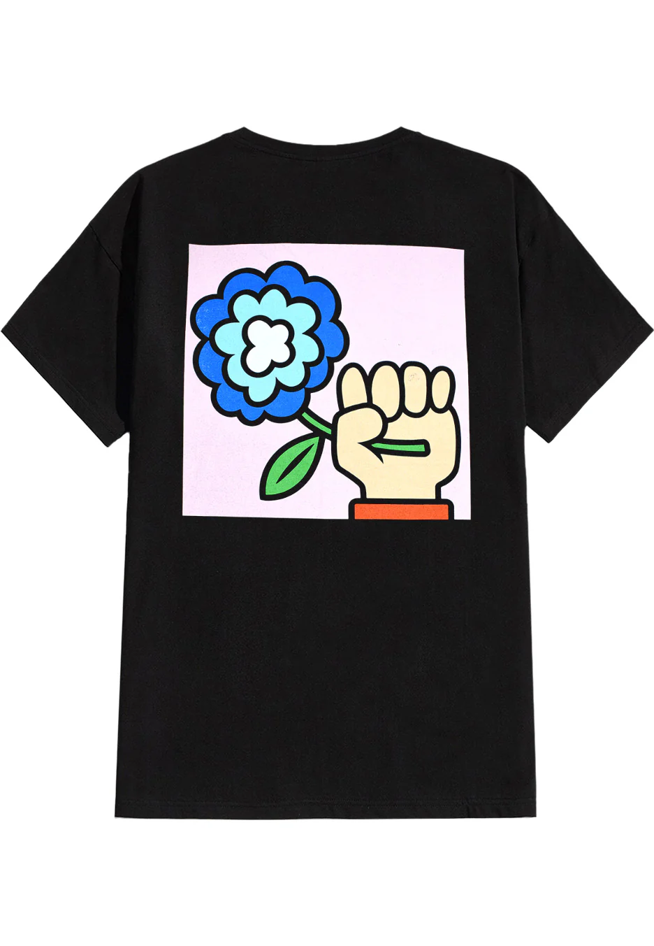 Cartoon Flower - T-Shirt - Image 2