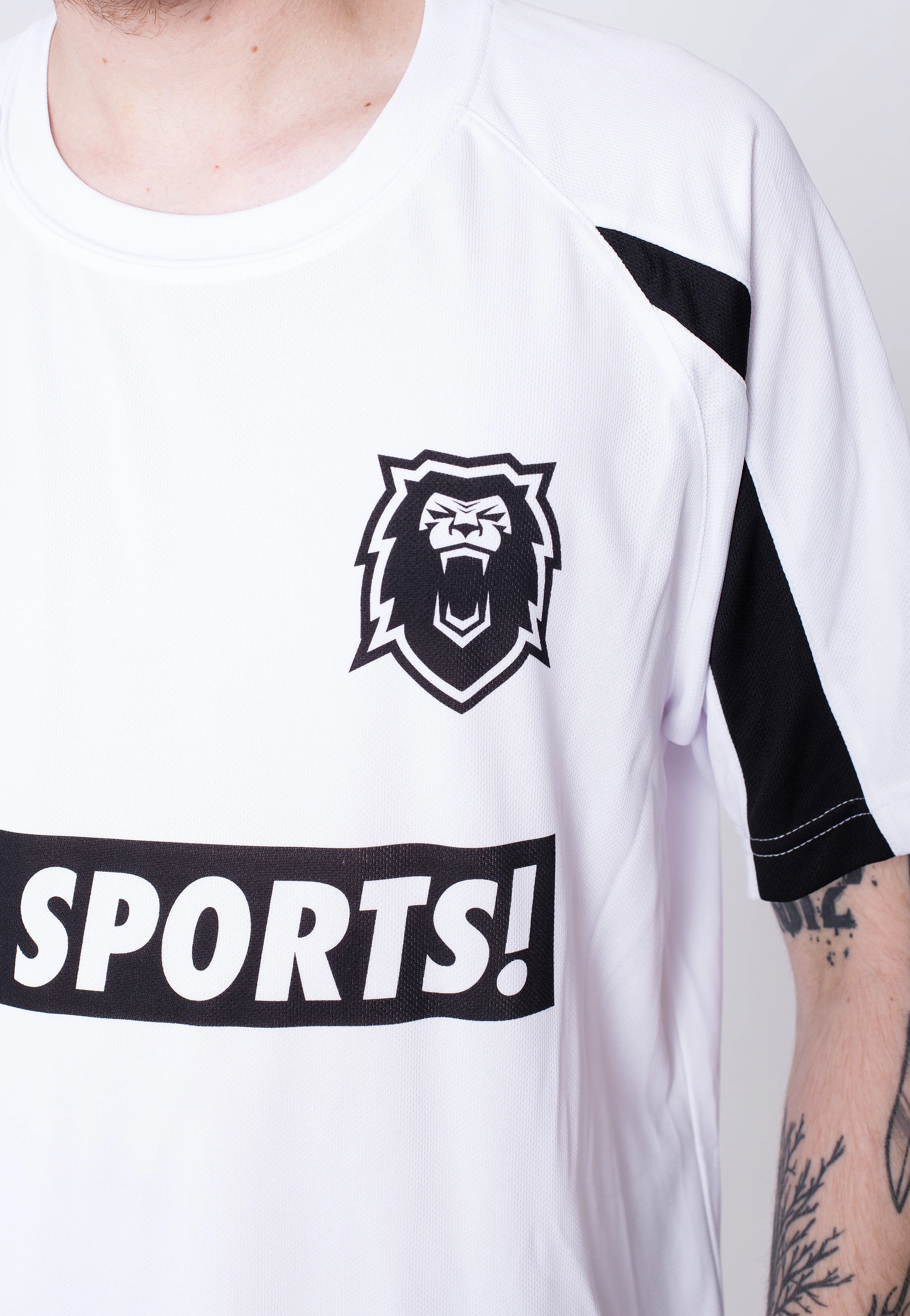 Go Sports White/Black Functional - T-Shirt - Image 6
