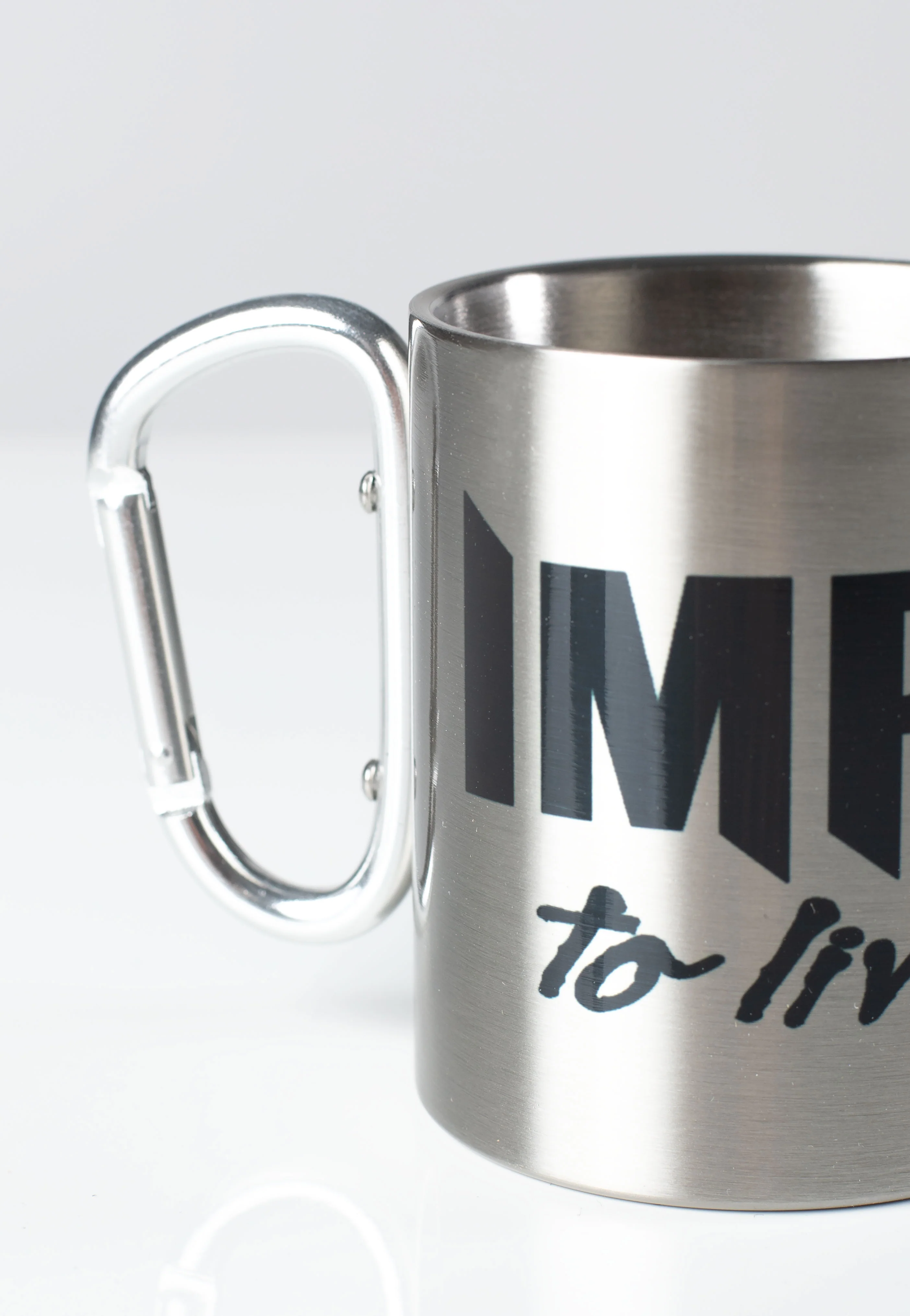 TYLM Logo - Carabiner Mug - Image 5