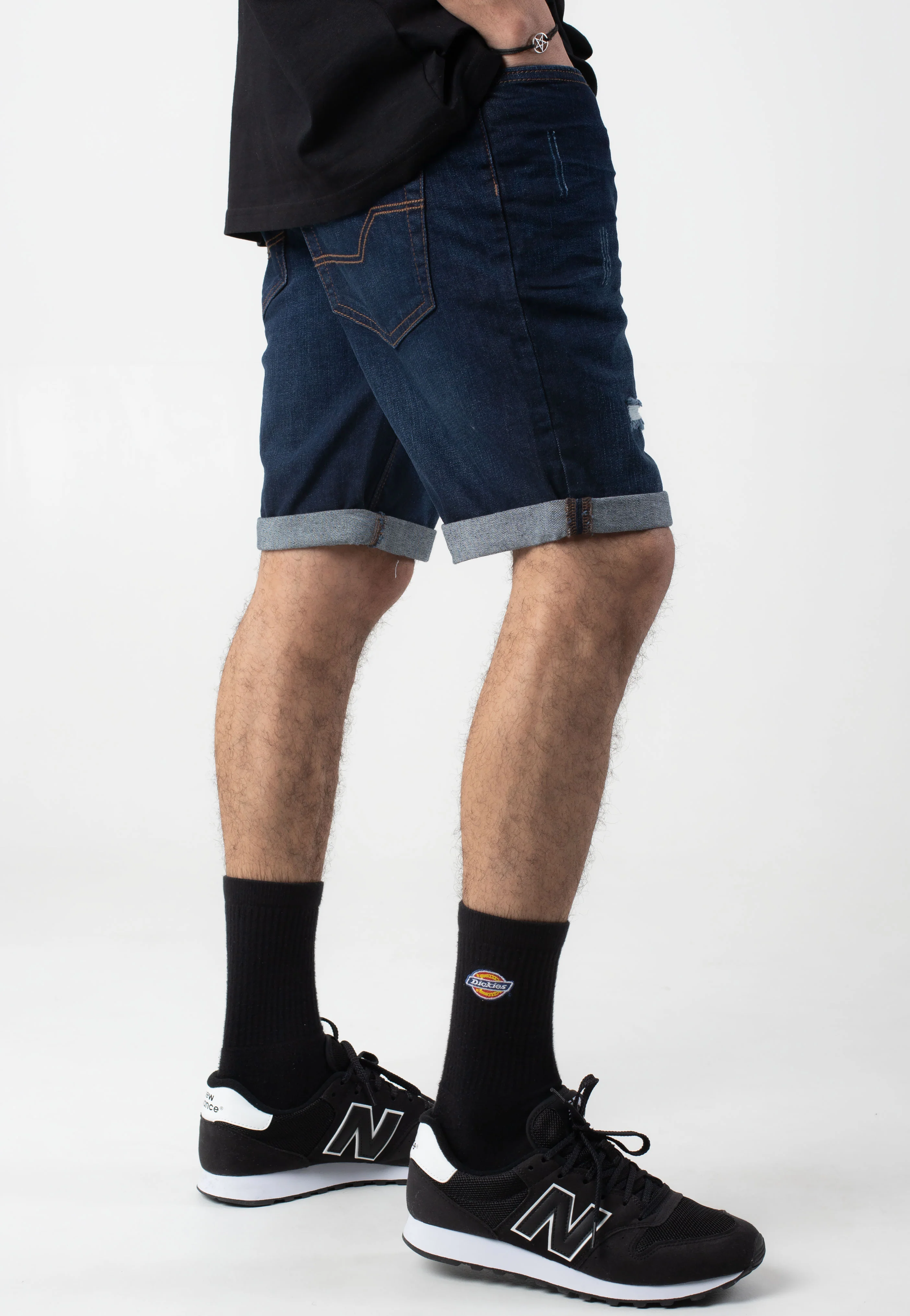 Kaden Holes Blue - Shorts - Image 5