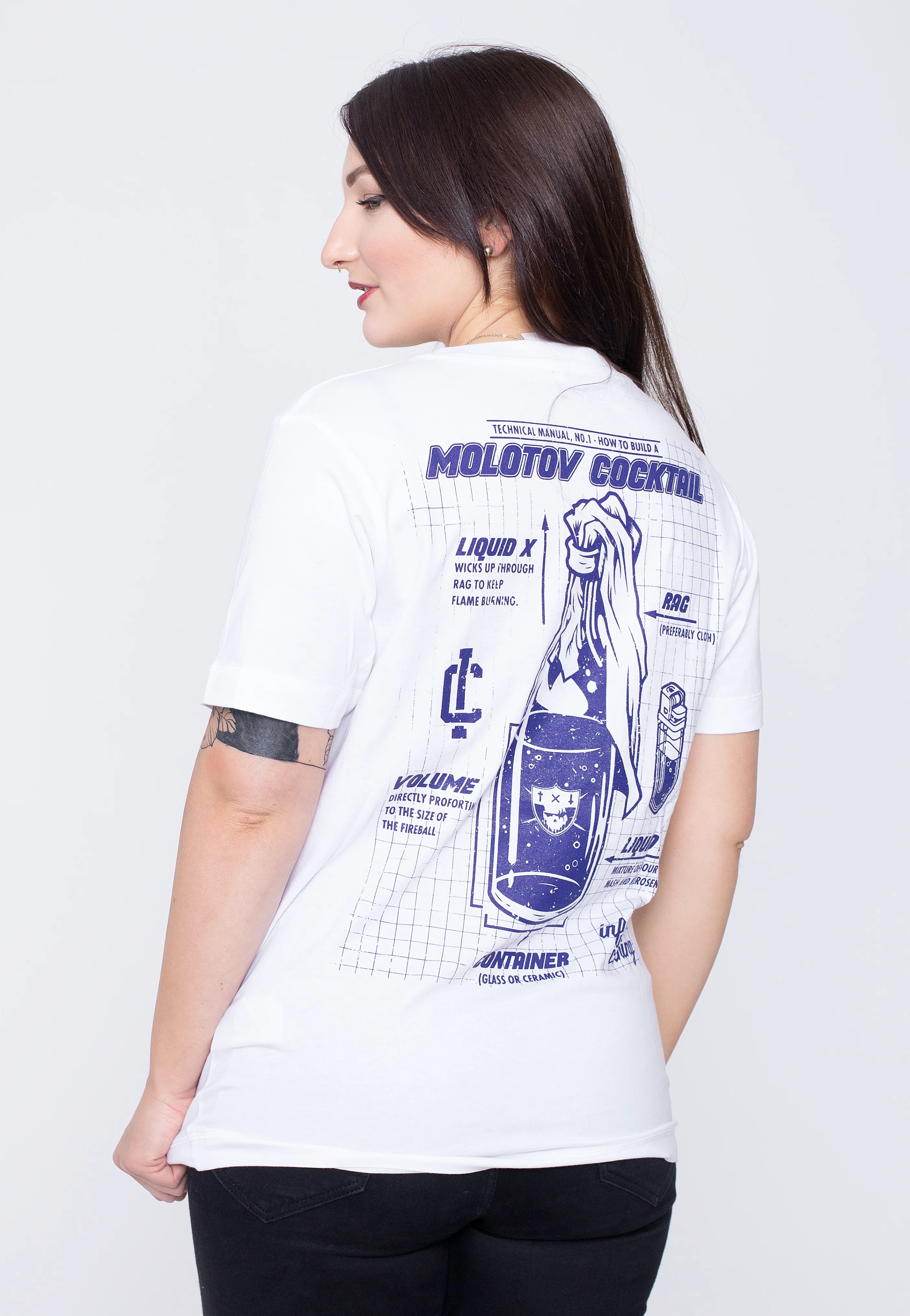 Molotov White - T-Shirt - Image 2