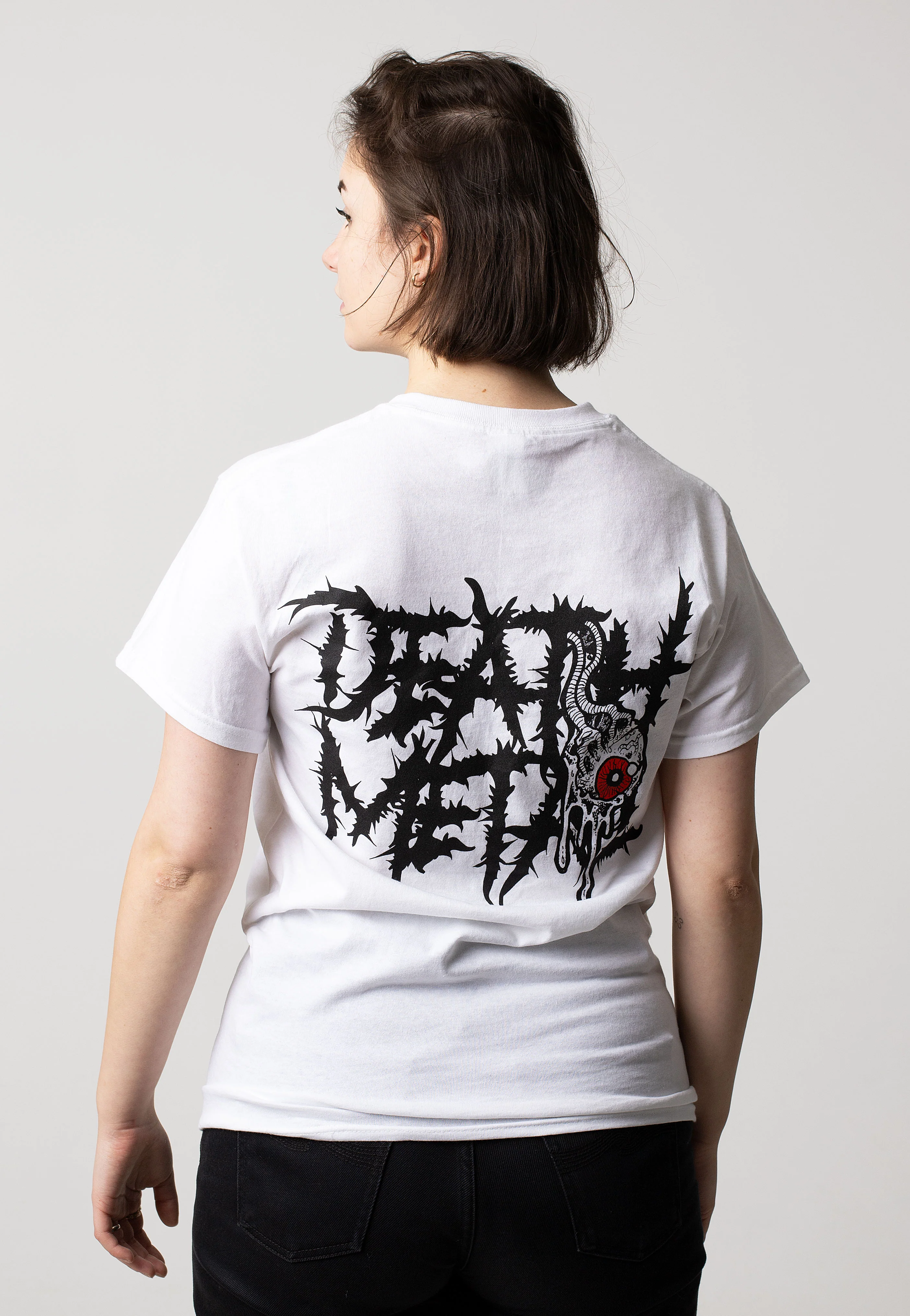 In The Eye Of Death White - T-Shirt - Image 6