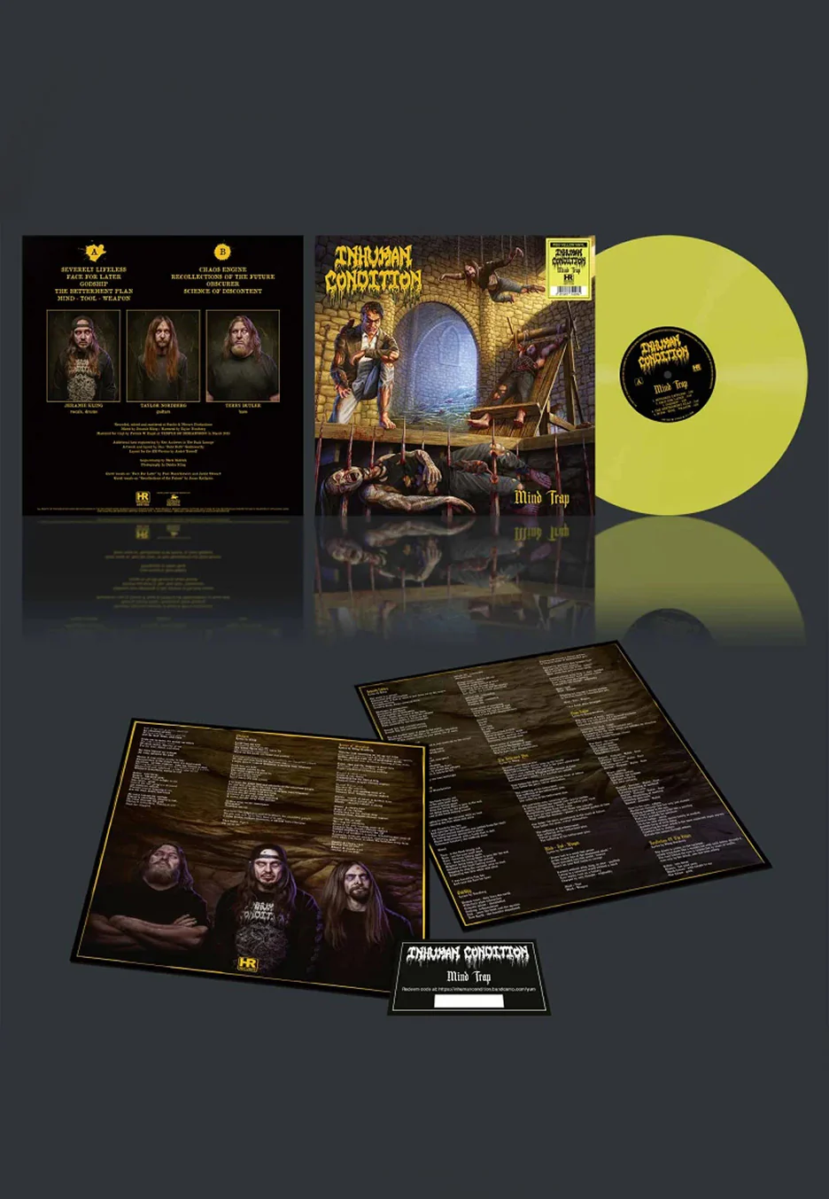 Mind Trap Ltd. Piss Yellow - Colored Vinyl