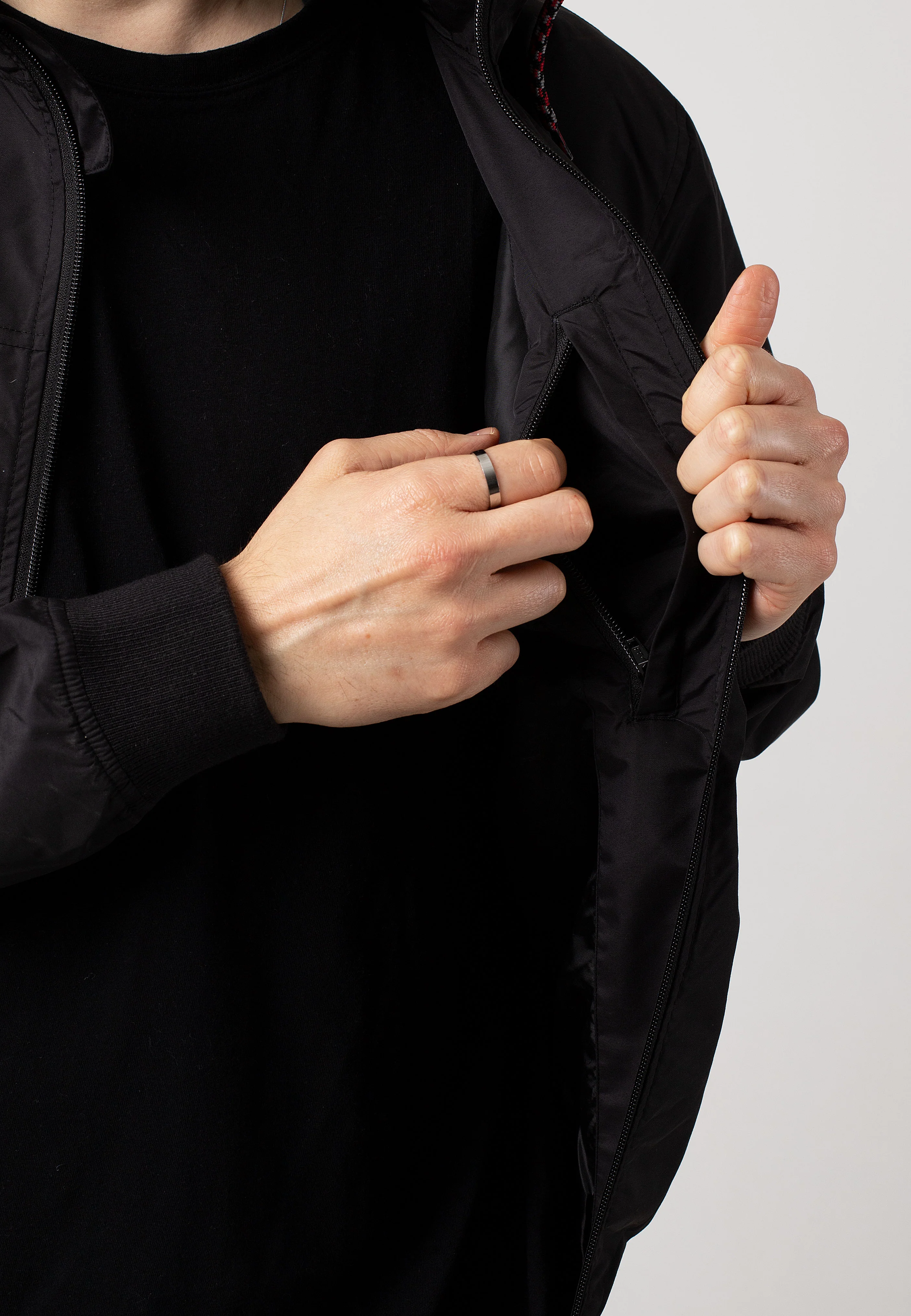 Auf Deck Uni Black - Jacket - Image 3