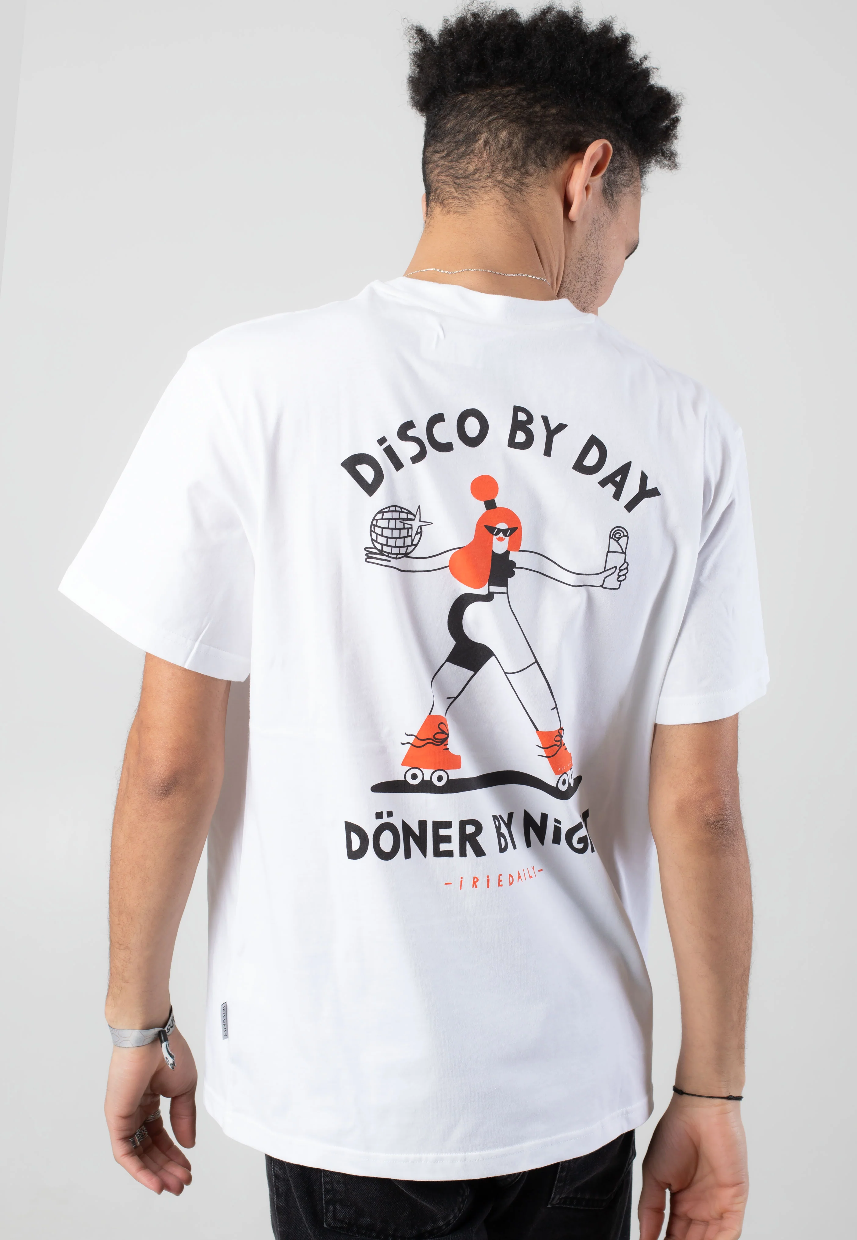Disco Doener White - T-Shirt - Image 2