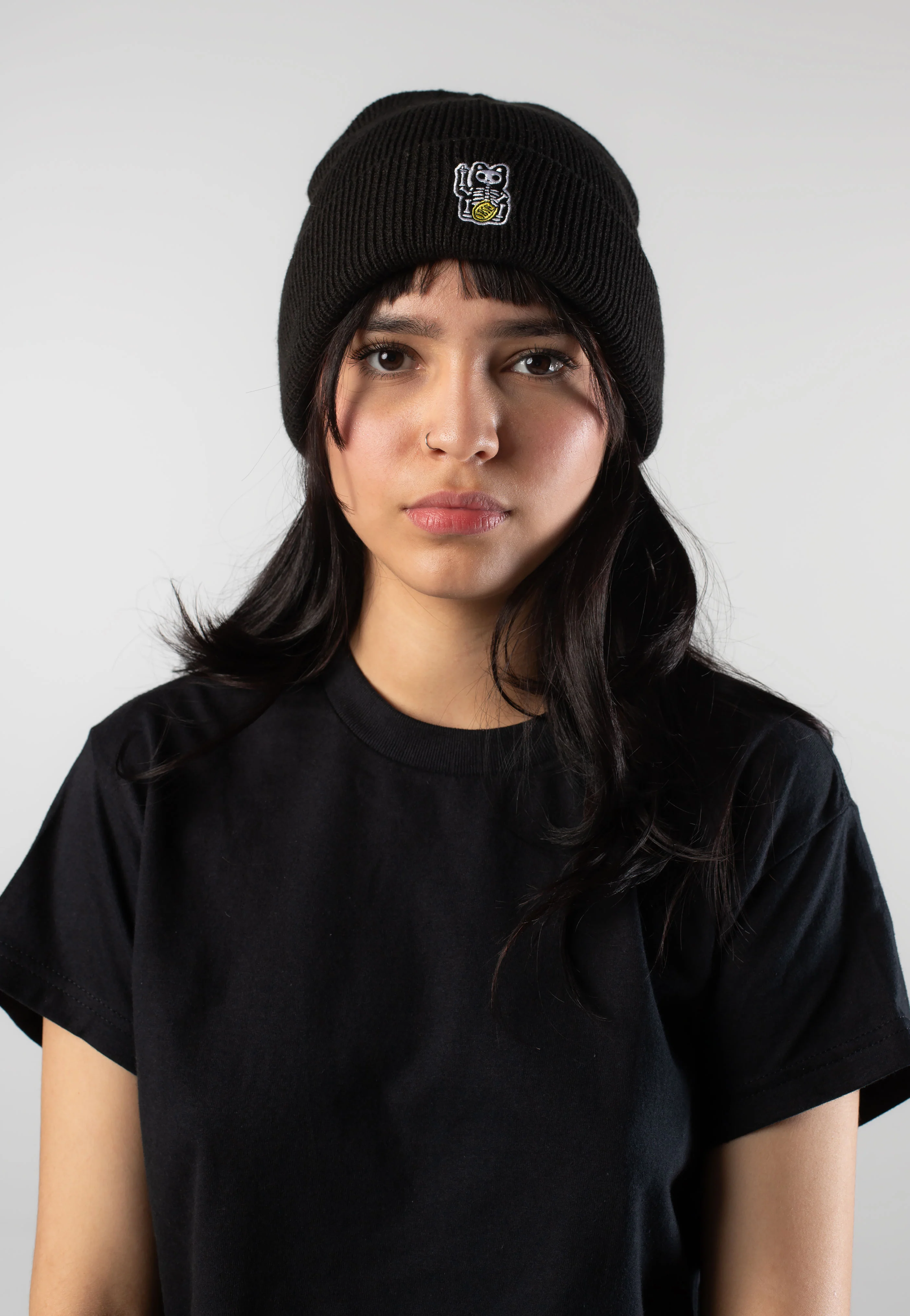 Hallow Cat Black - Beanie - Image 3