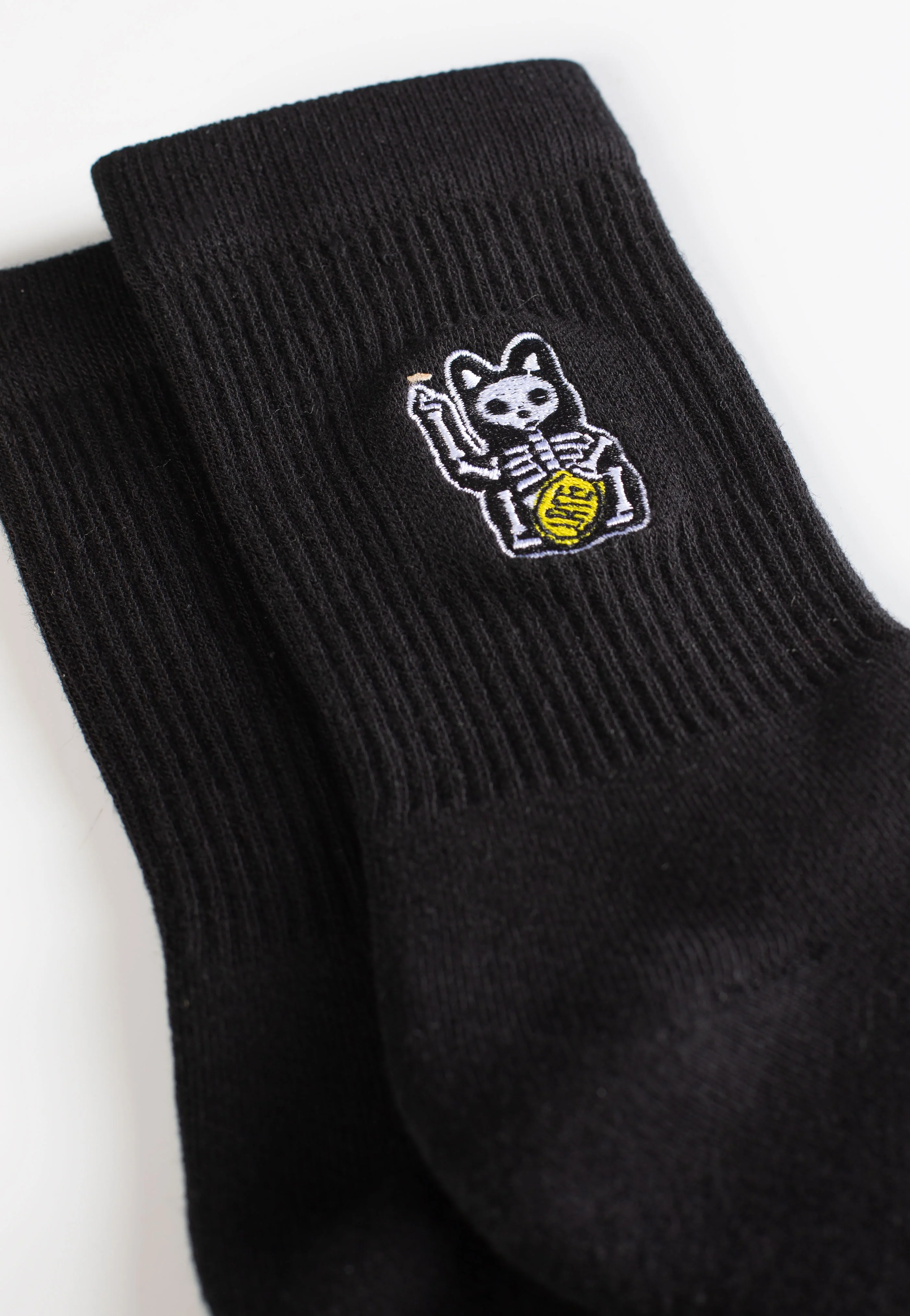 Hallow Cat Black - Socks - Image 3