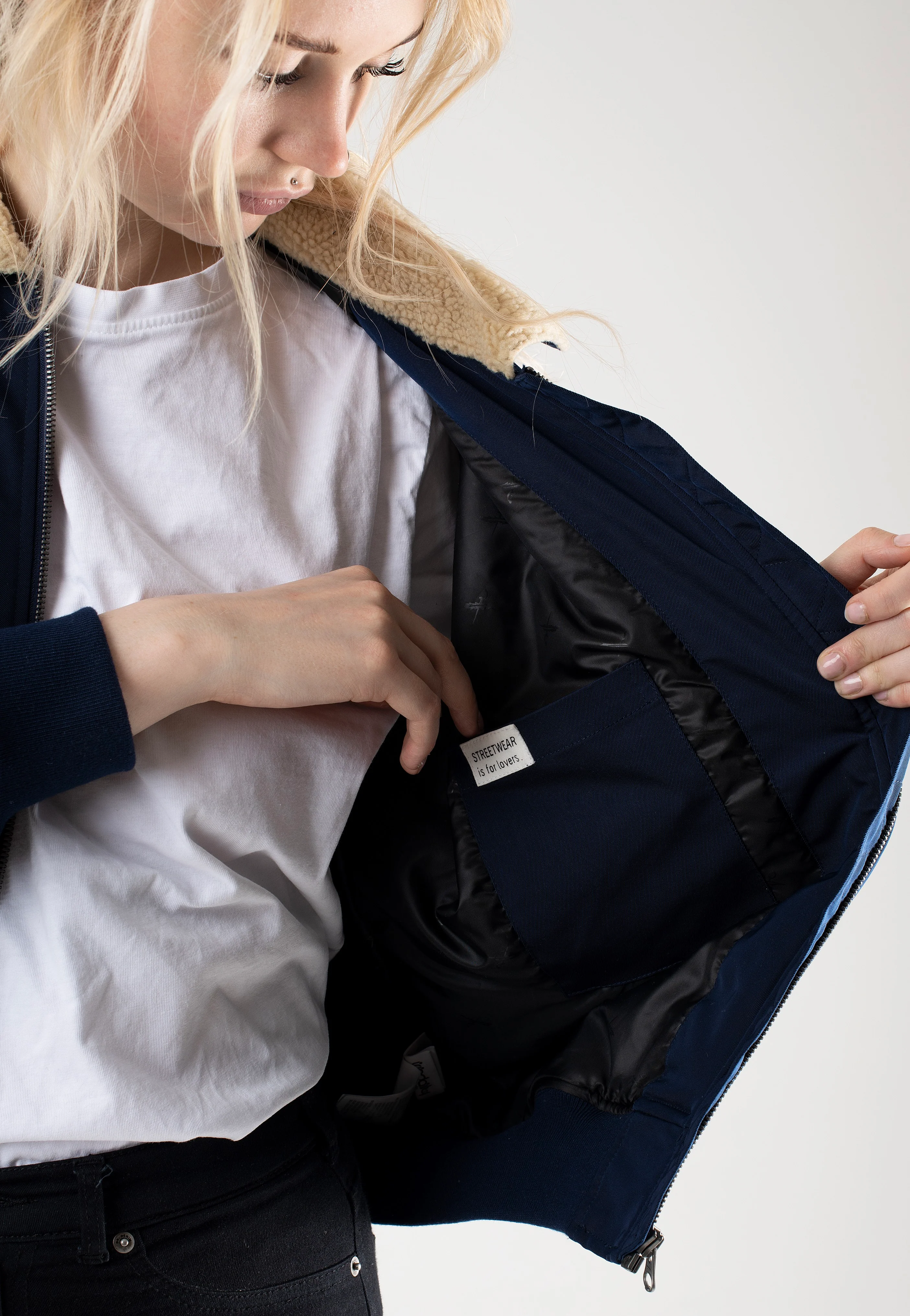 Melly Pilot Marine - Jacket - Image 6