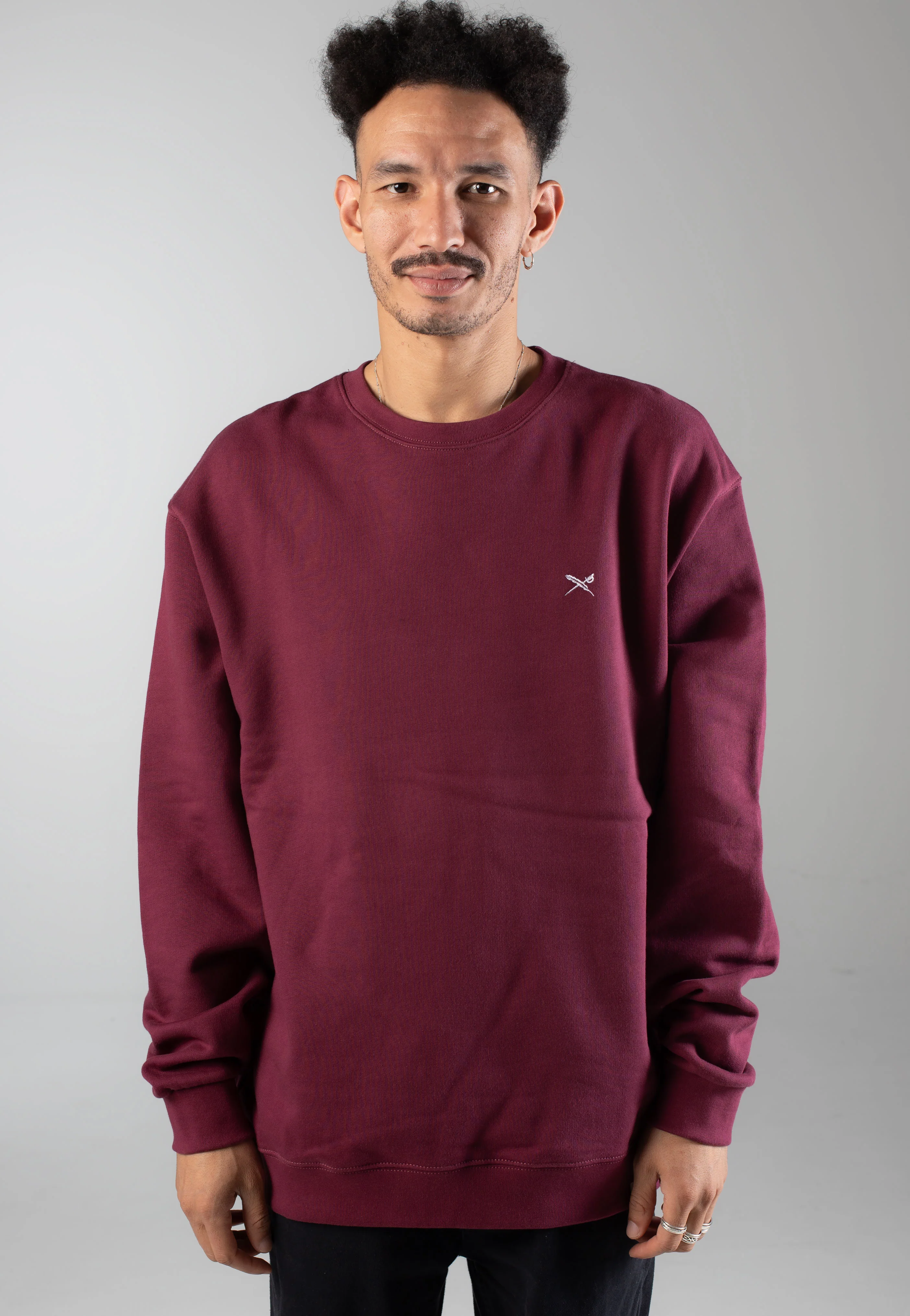 Mini Flag 2 Crew Wine - Sweater
