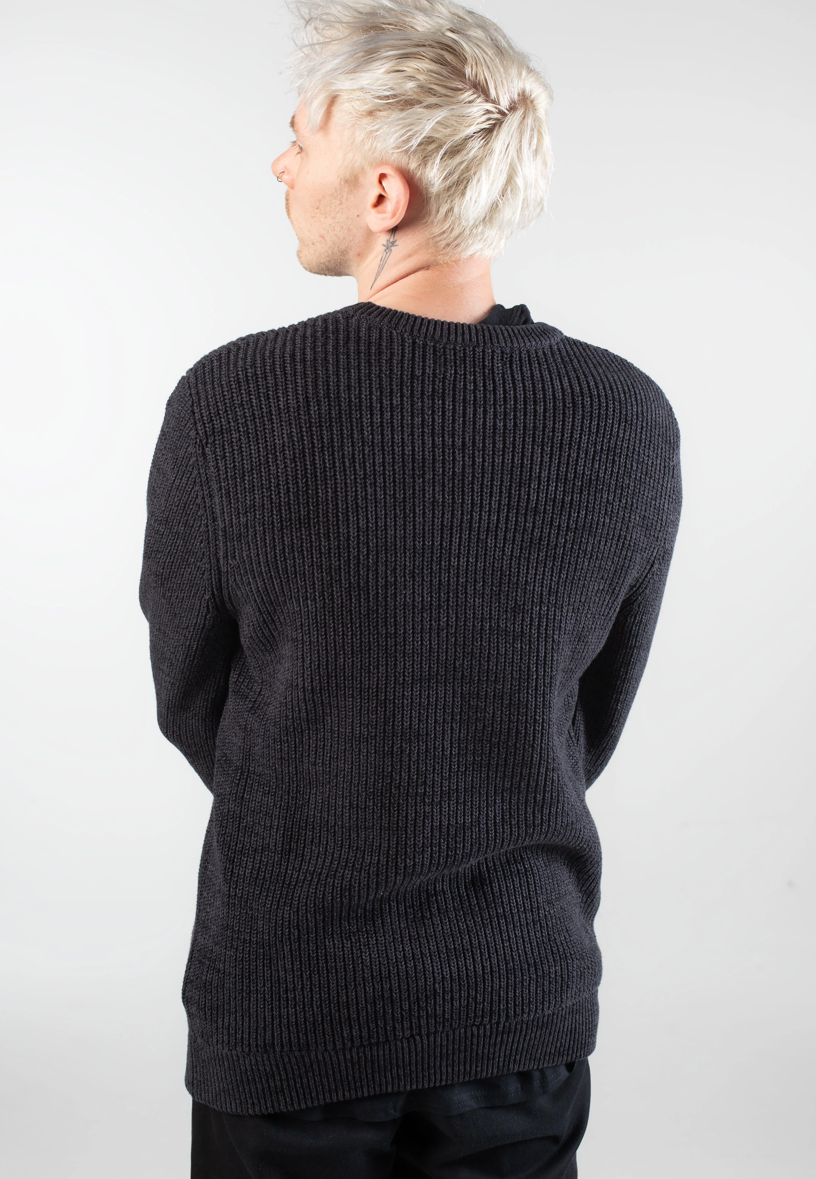 Mixmash Knit Black-Anthra - Pullover - Image 2