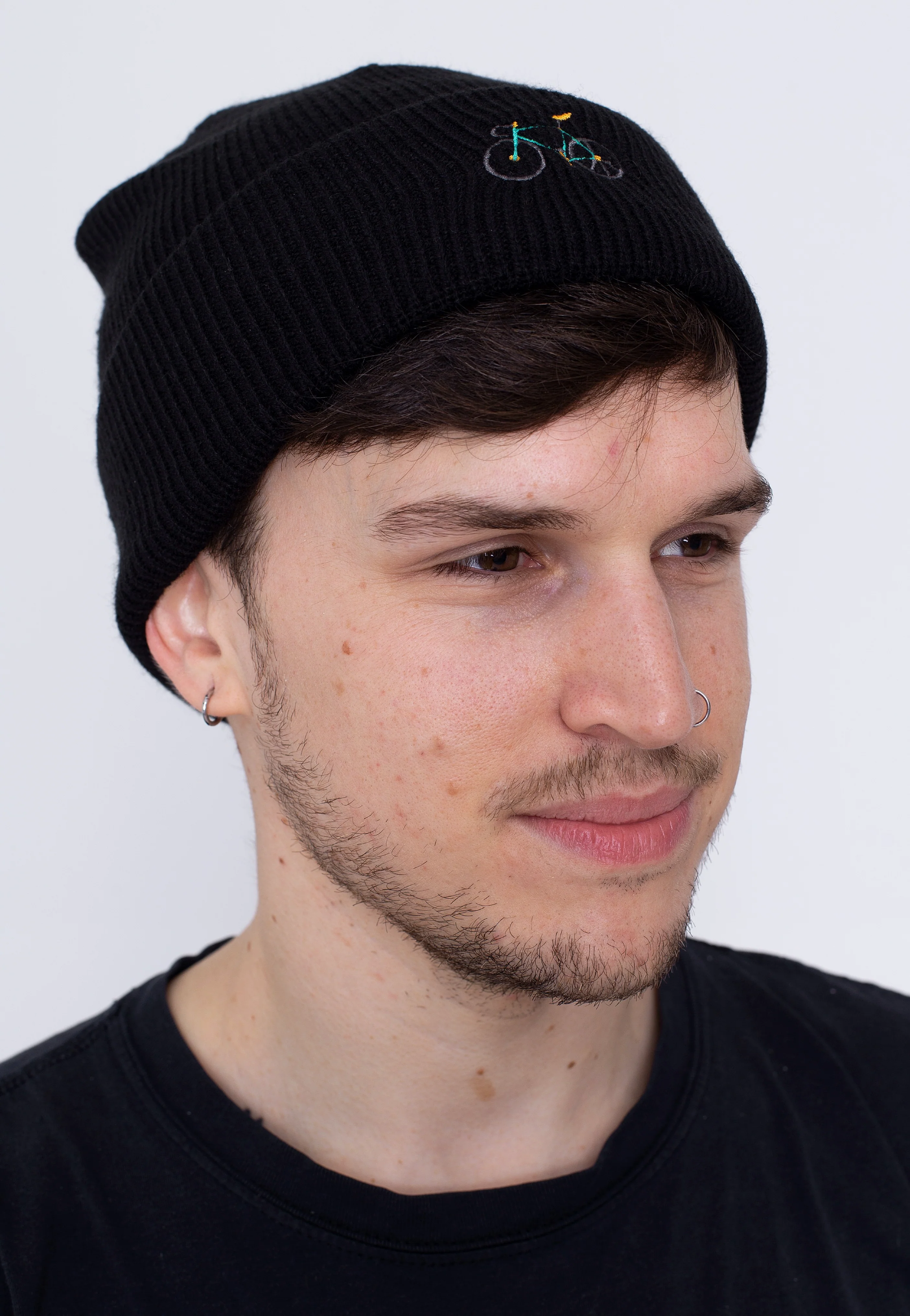 Peaceride Black - Beanie - Image 3