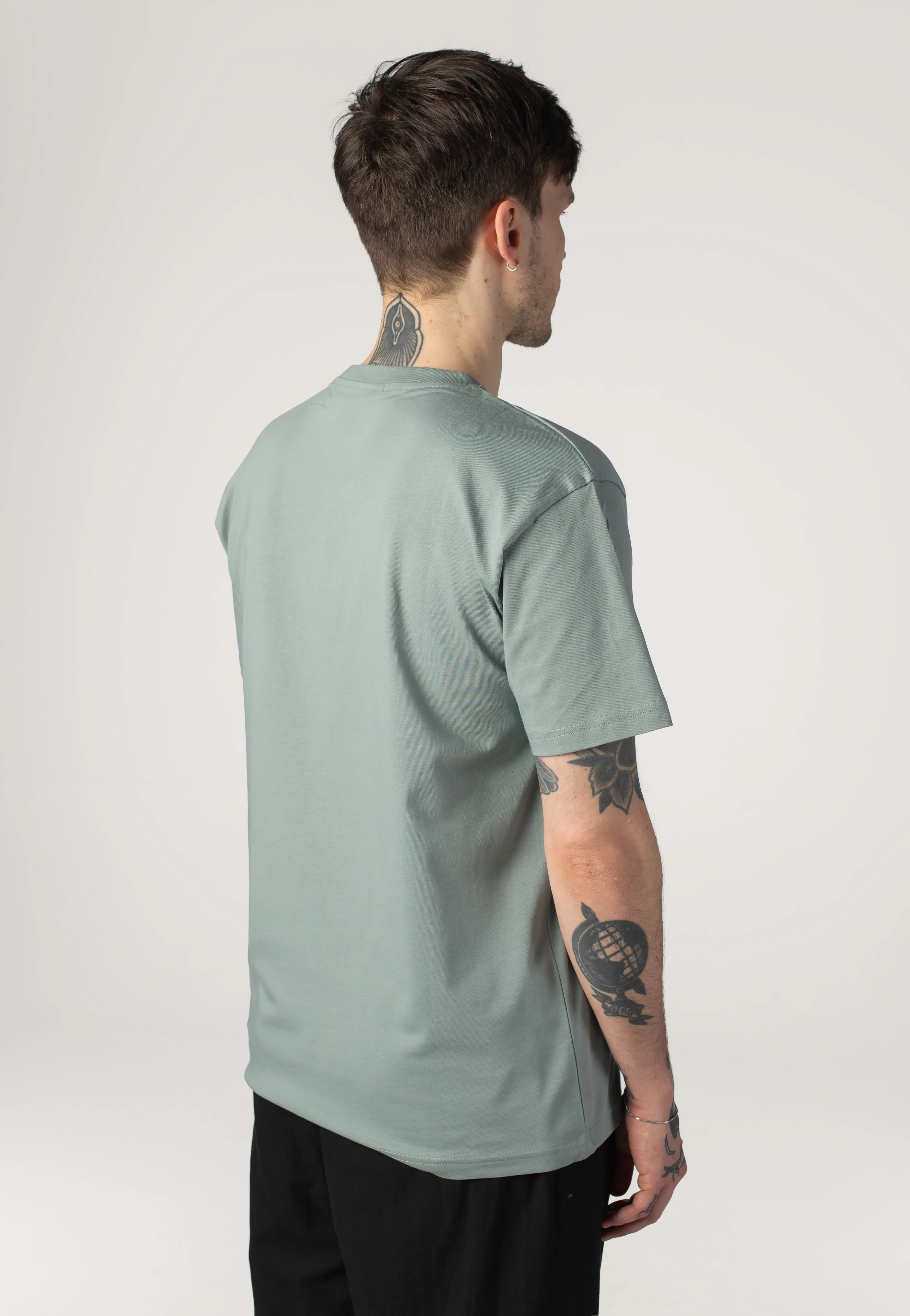 Peaceride Emb Dark Slate - T-Shirt - Image 6