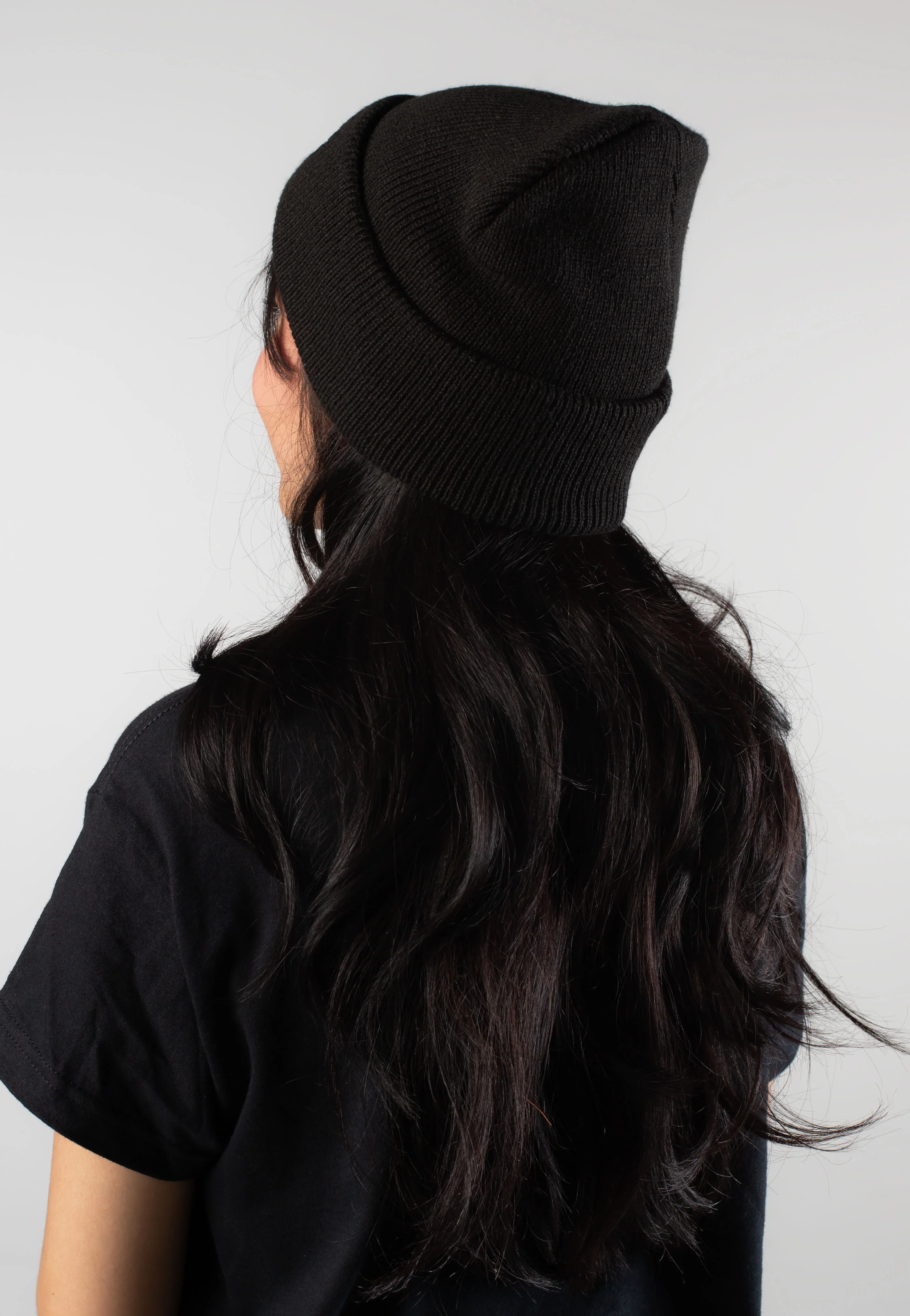 Pizza Love Black - Beanie - Image 4