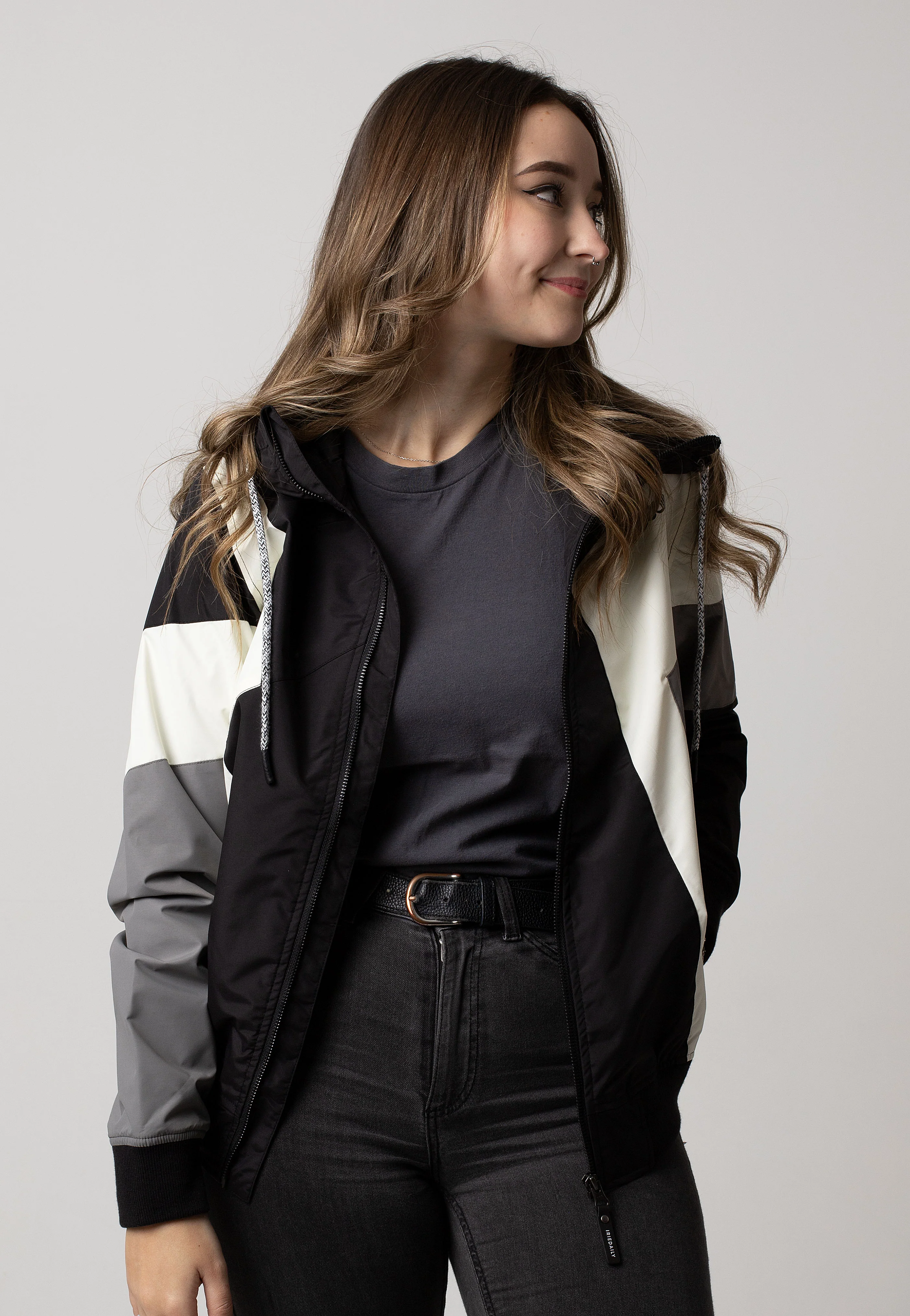 Puzzled Black White - Jacket - Image 2