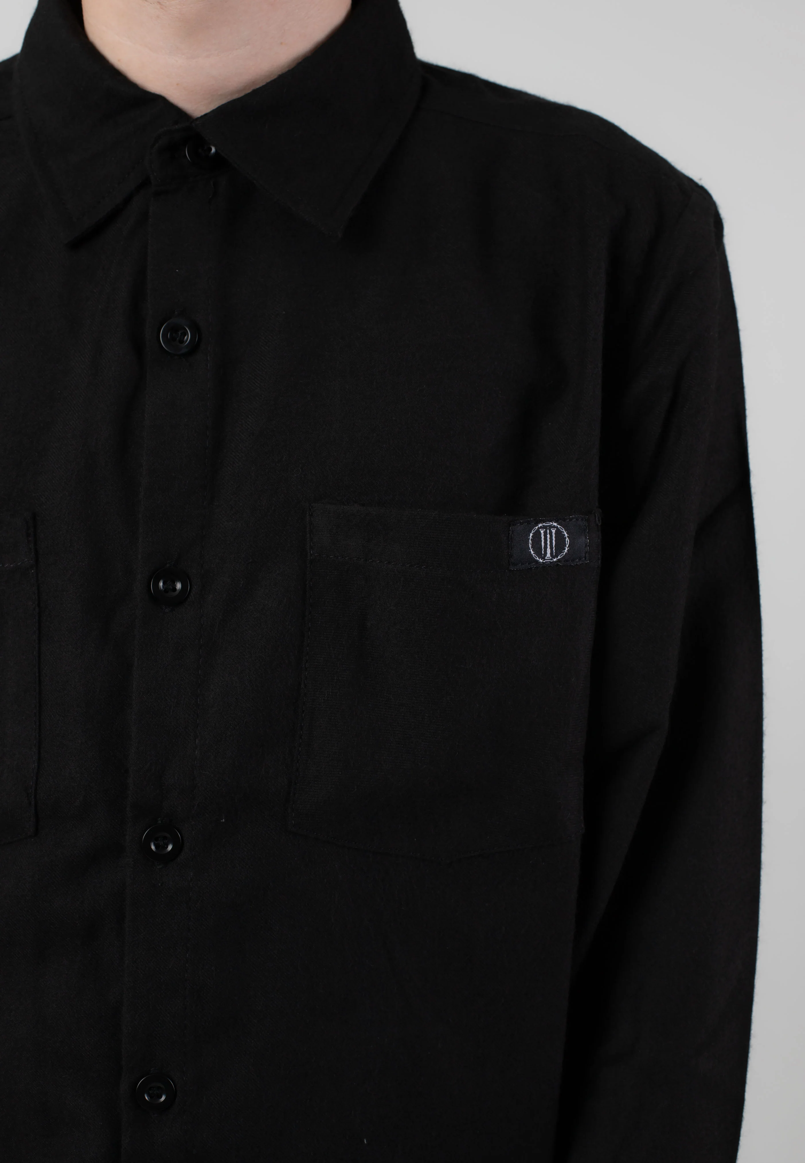 Hooft Black Flanell - Shirt - Image 2