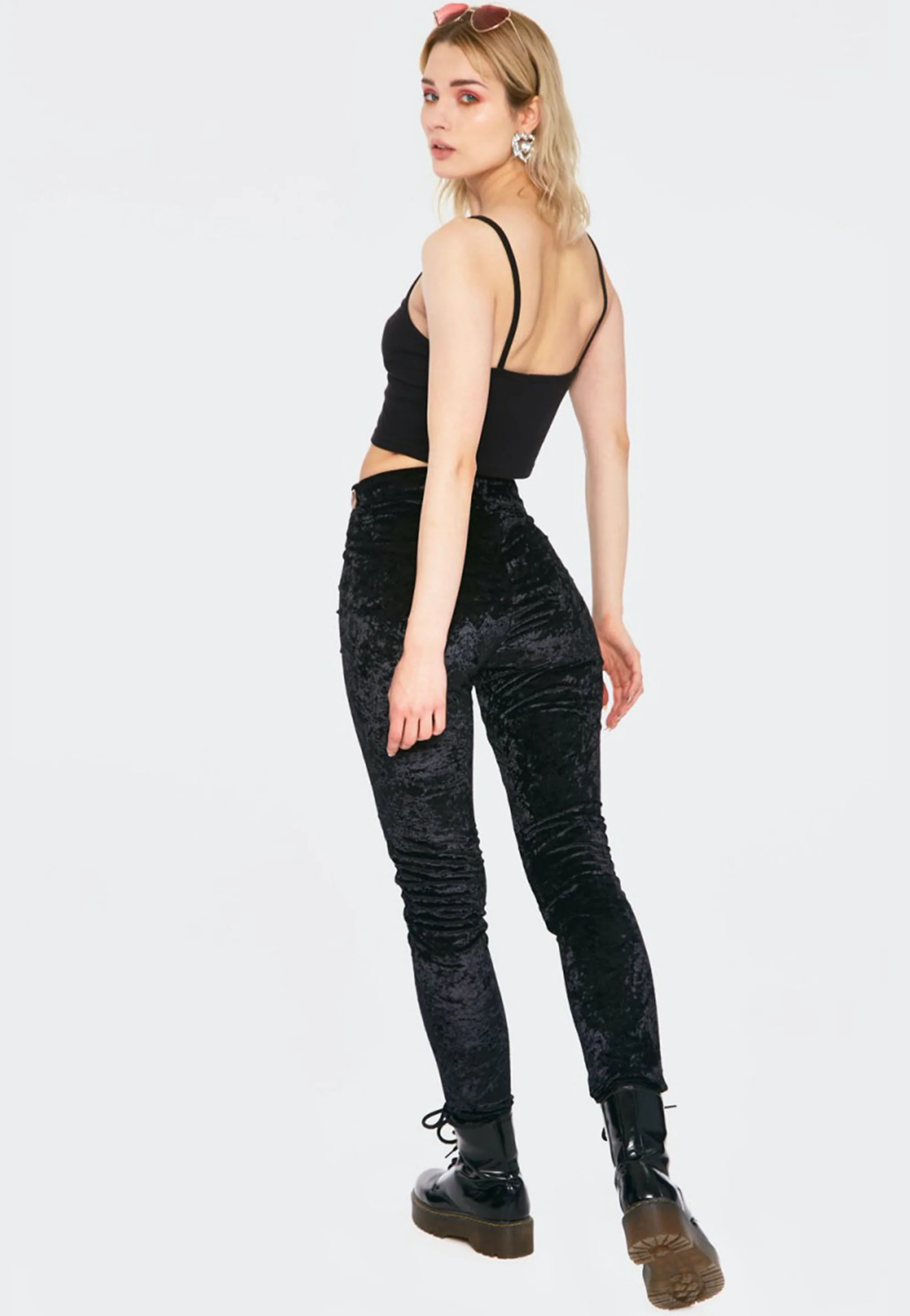 Heavy Metal Sweet Heart Black - Leggings - Image 5